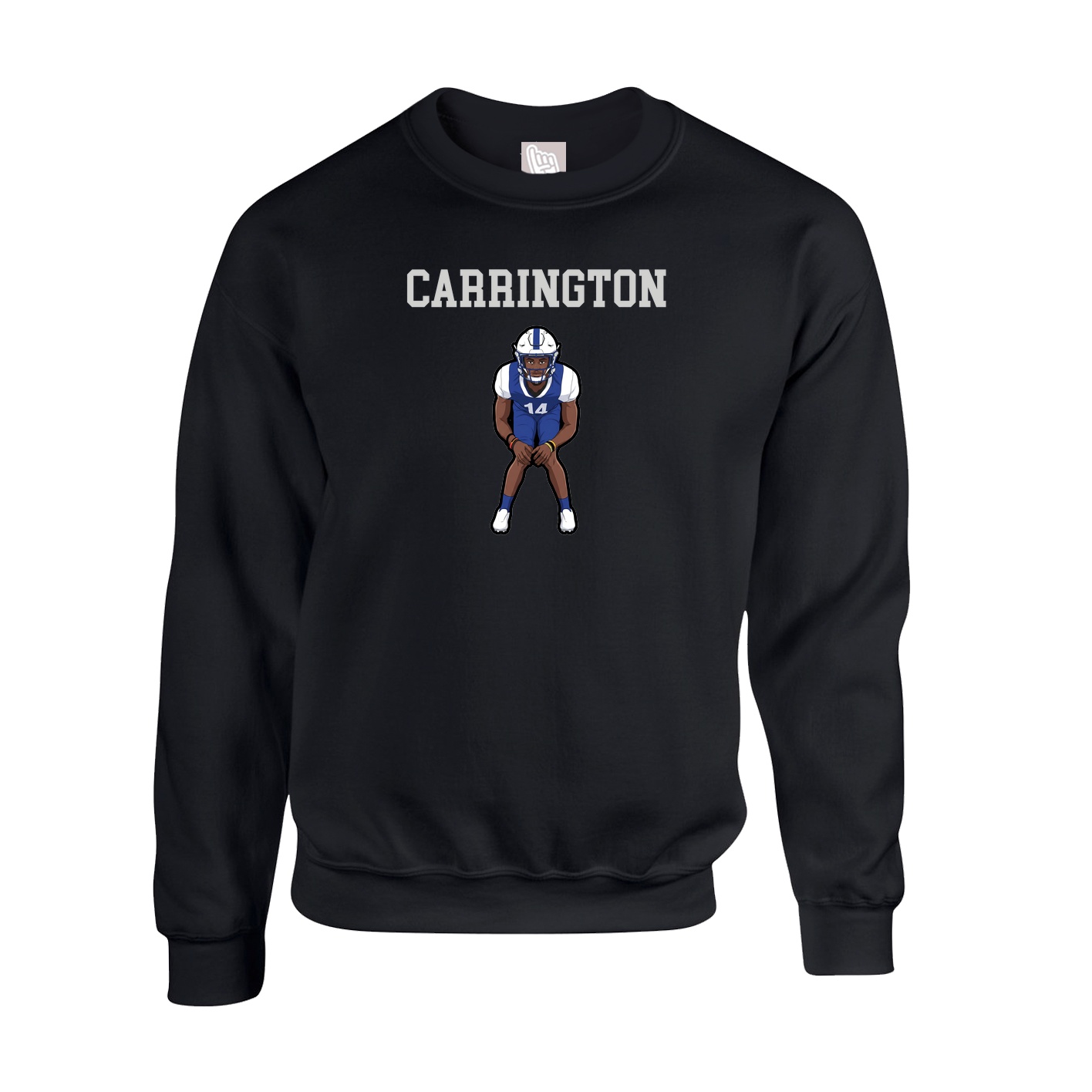 Fleece Crew — Shirsey in Black