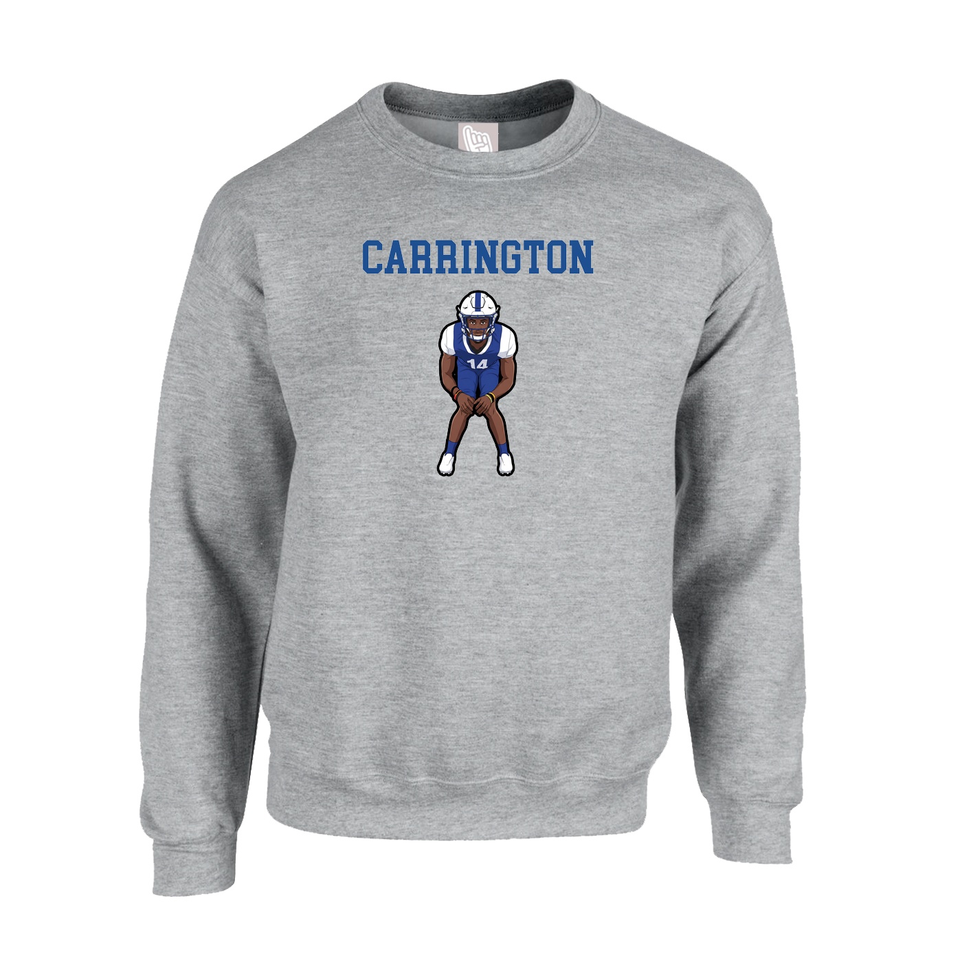 Fleece Crew — Shirsey in Grey
