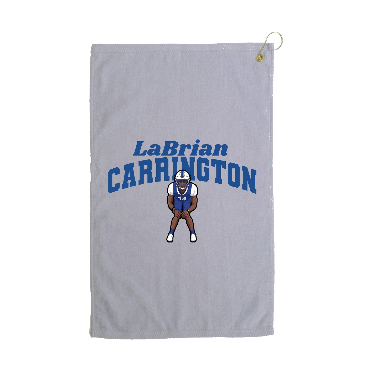 Golf Towel — Signature Arch in Grey