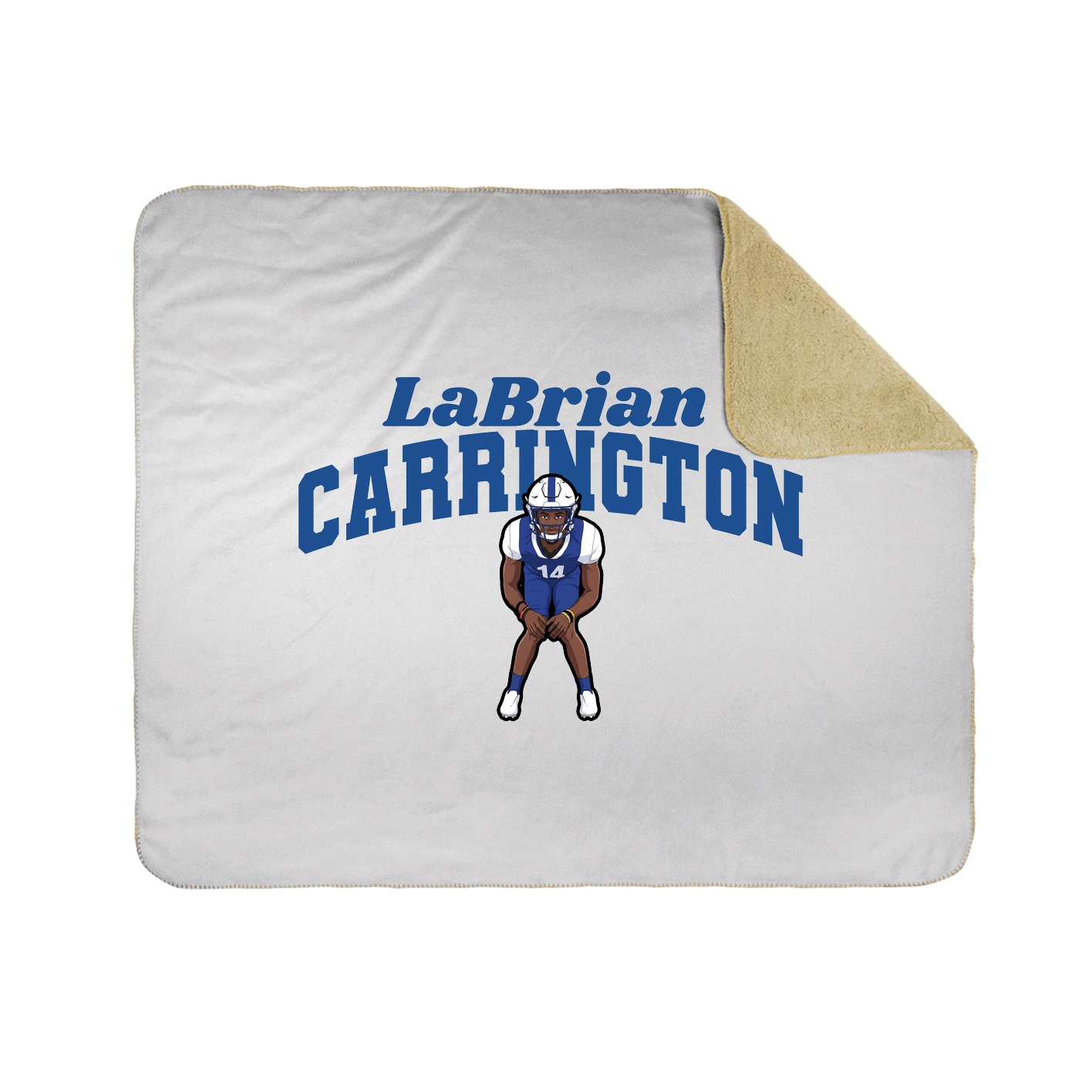 Throw Blanket — Signature Arch in White