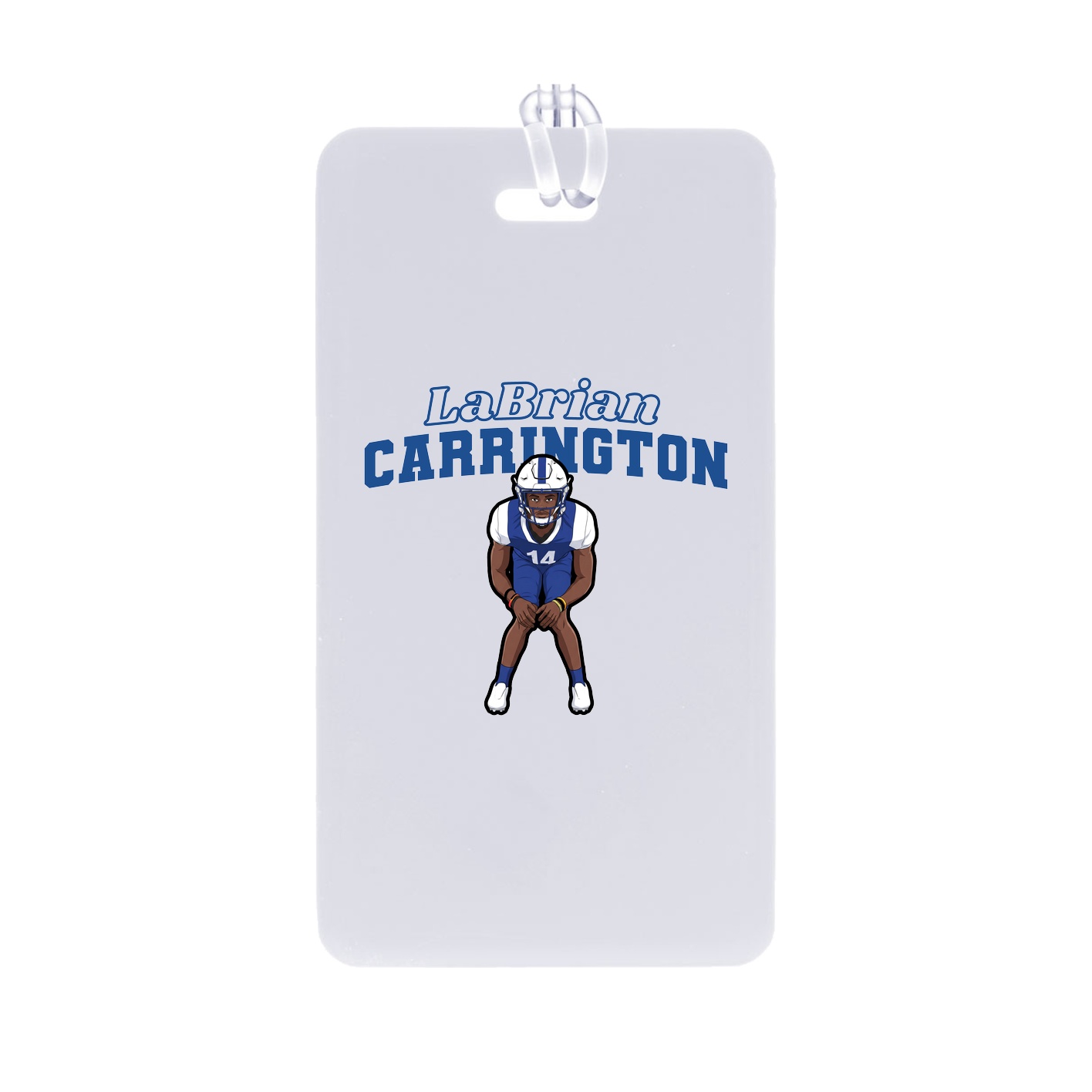 Bag Tag — Name Arch in Classic