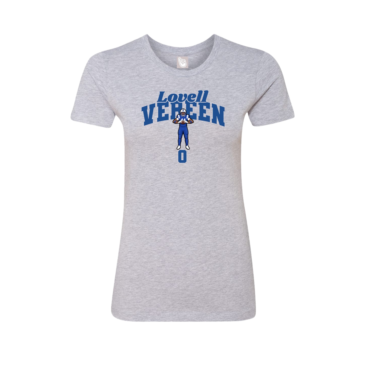 Womens Tee — Signature Arch in Grey