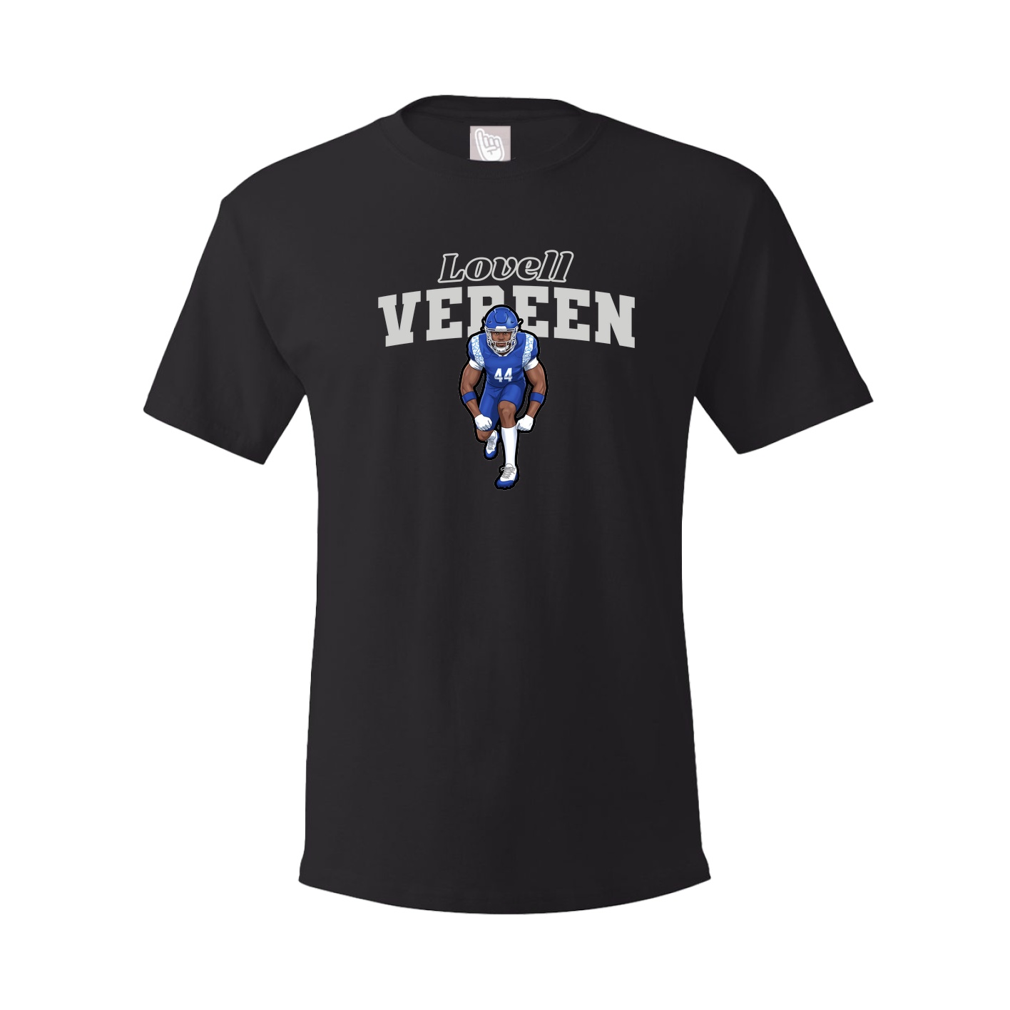 Youth Tee — Name Arch in Black