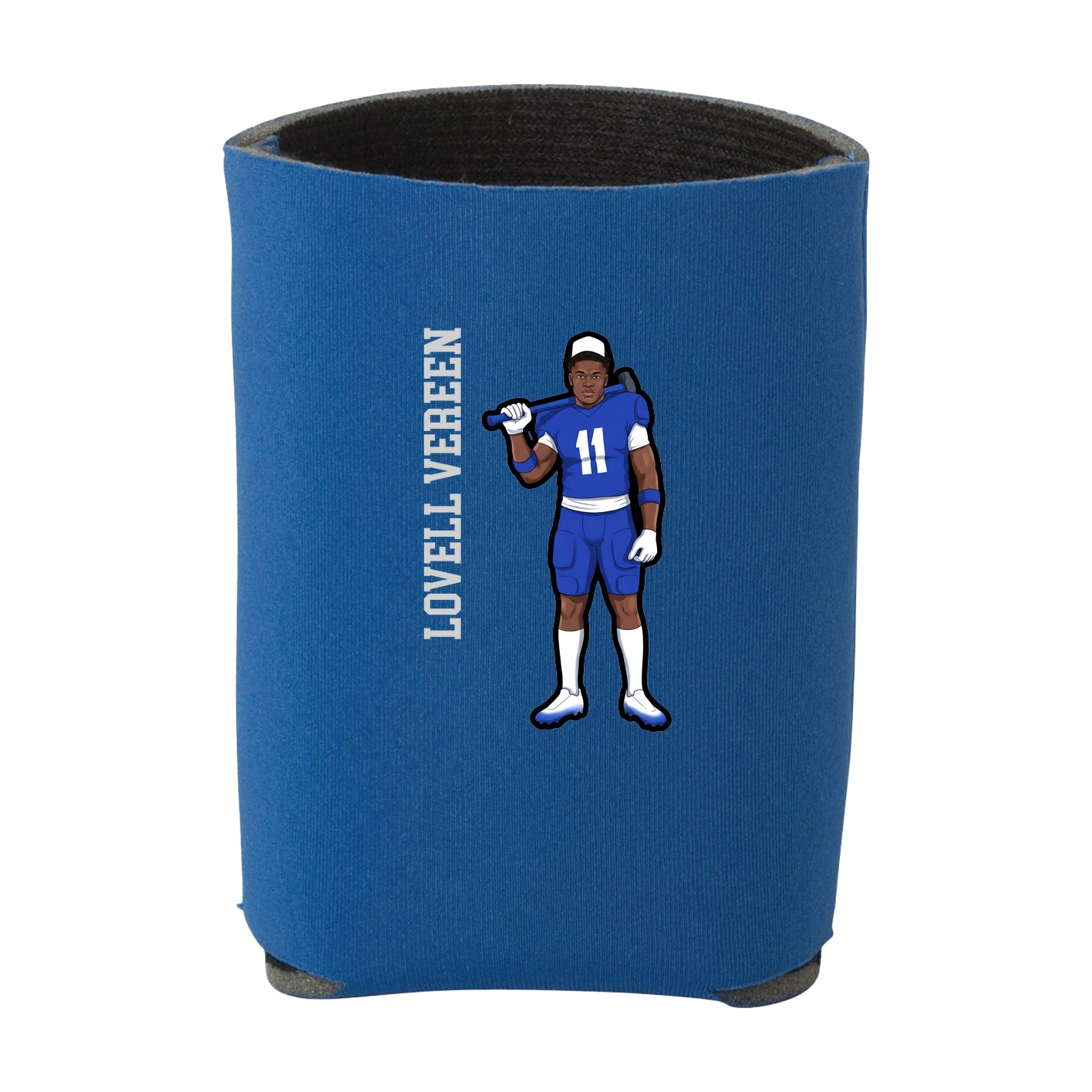 Can Holder — Name Vertical in Royal