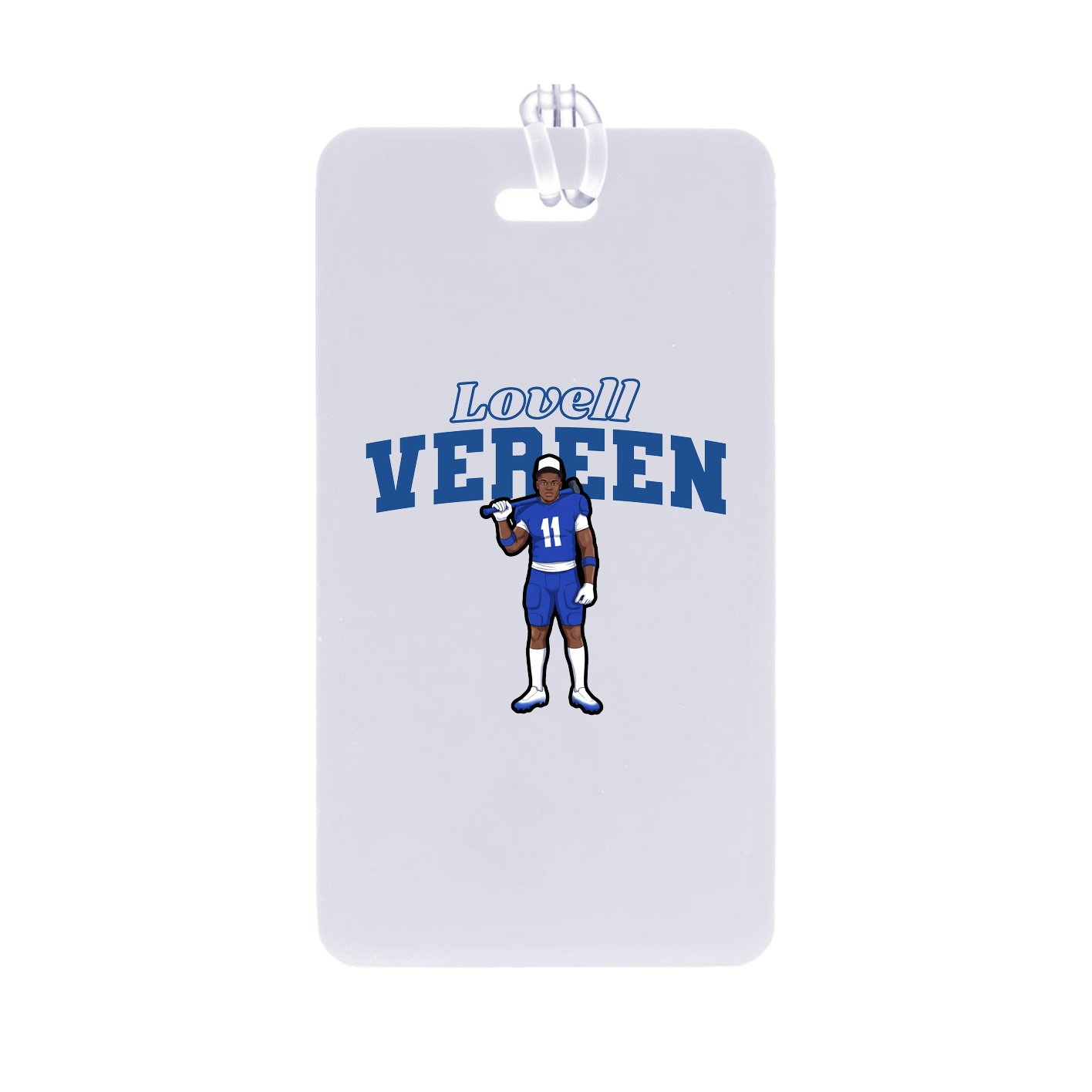 Bag Tag — Name Arch in Classic