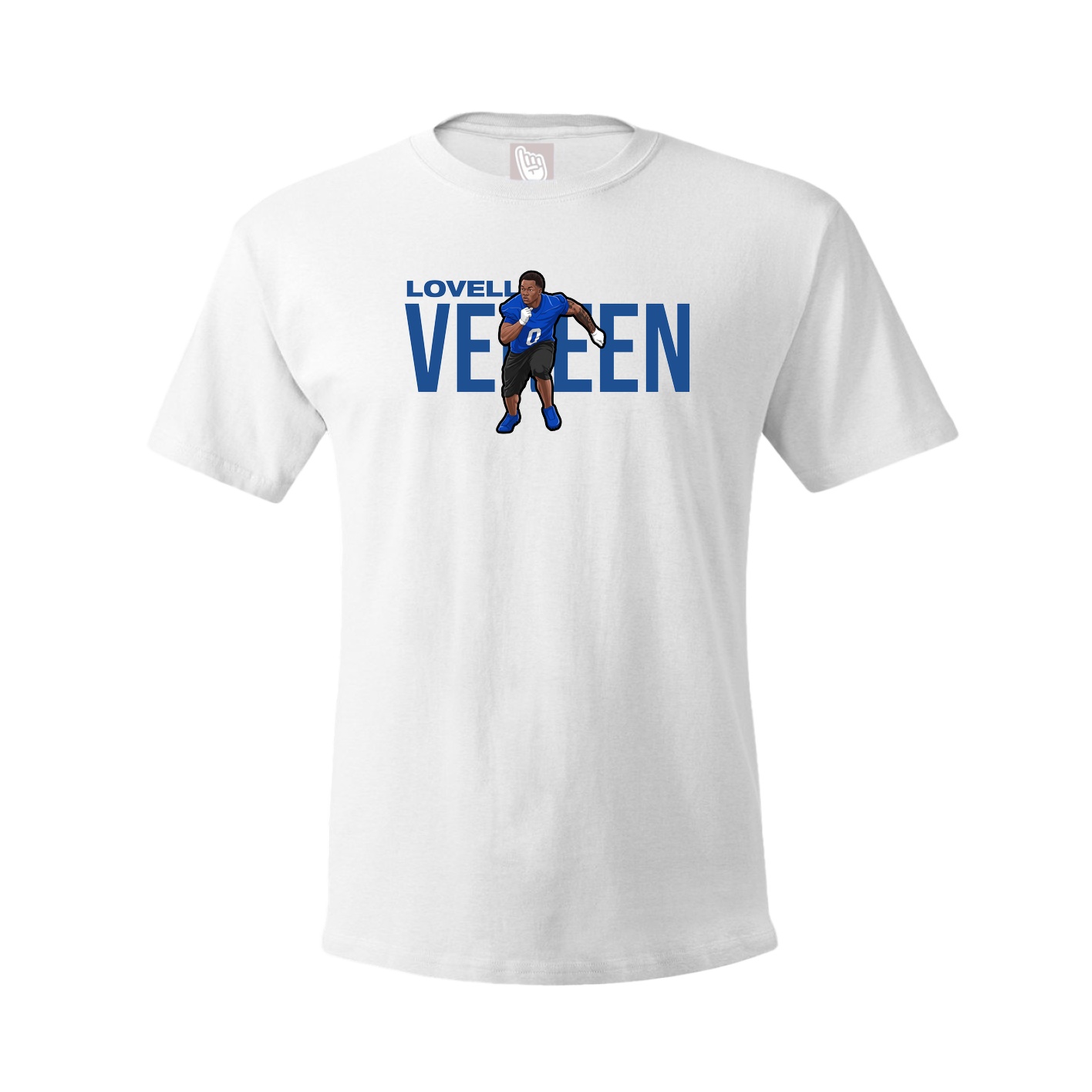 Youth Tee — Player Name in White