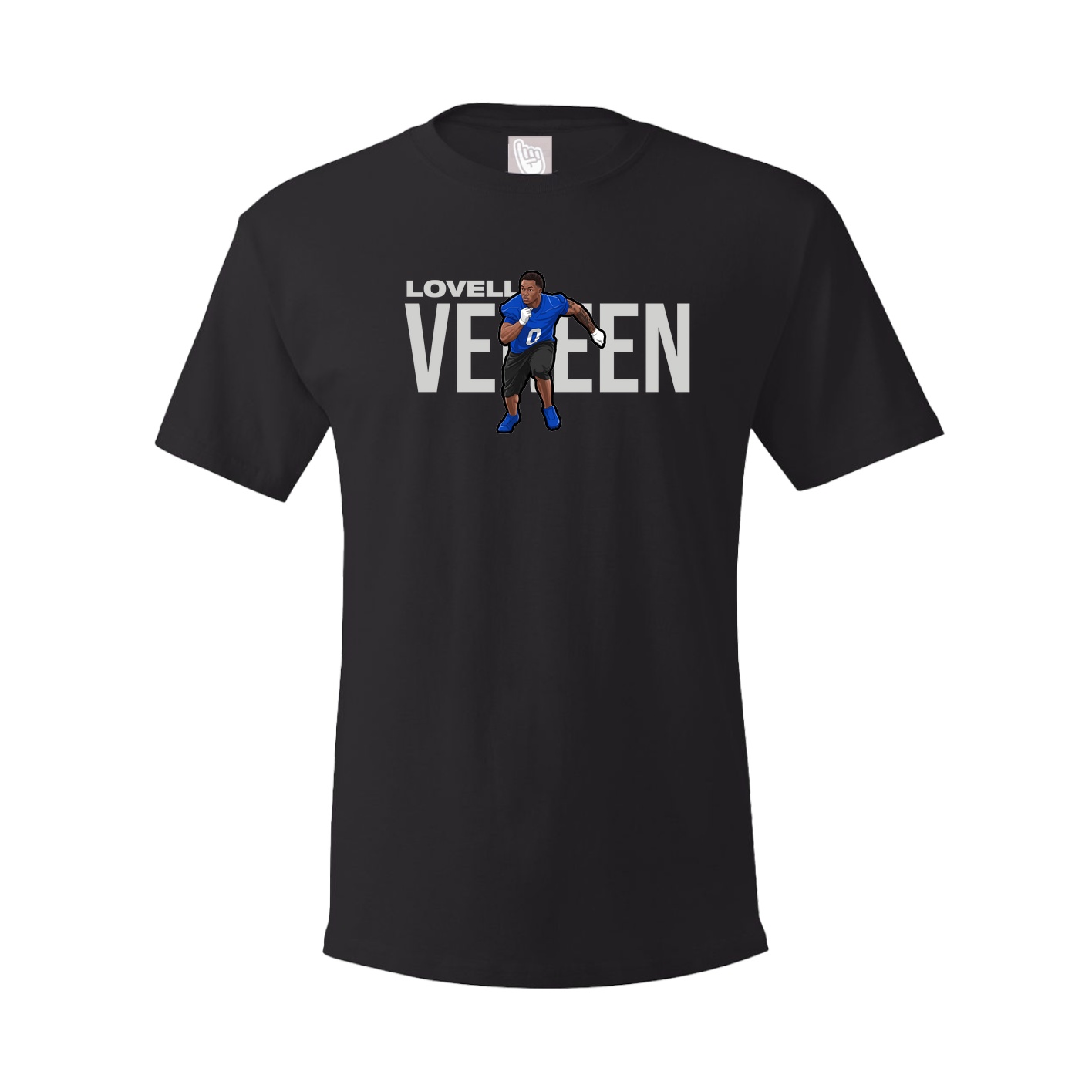 Youth Tee — Player Name in Black