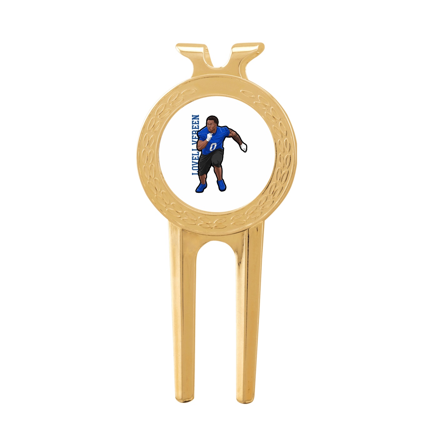 Divot Tool with Ball Marker — Name Vertical in Classic