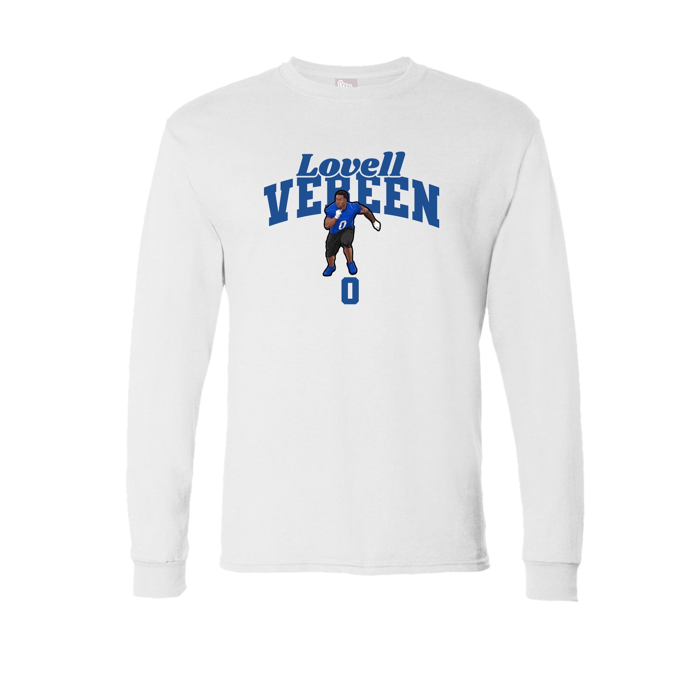 Long Sleeve Tee — Signature Arch in White