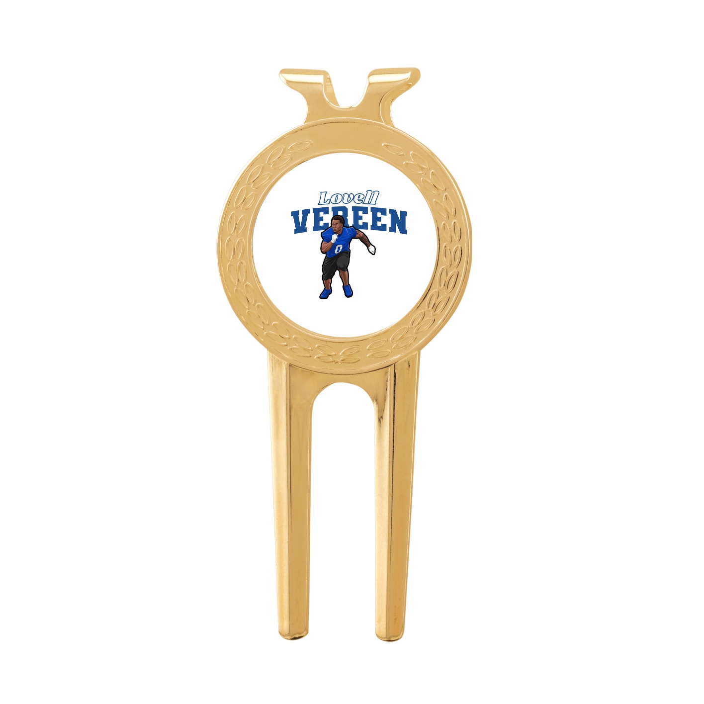 Divot Tool with Ball Marker — Name Arch in Classic