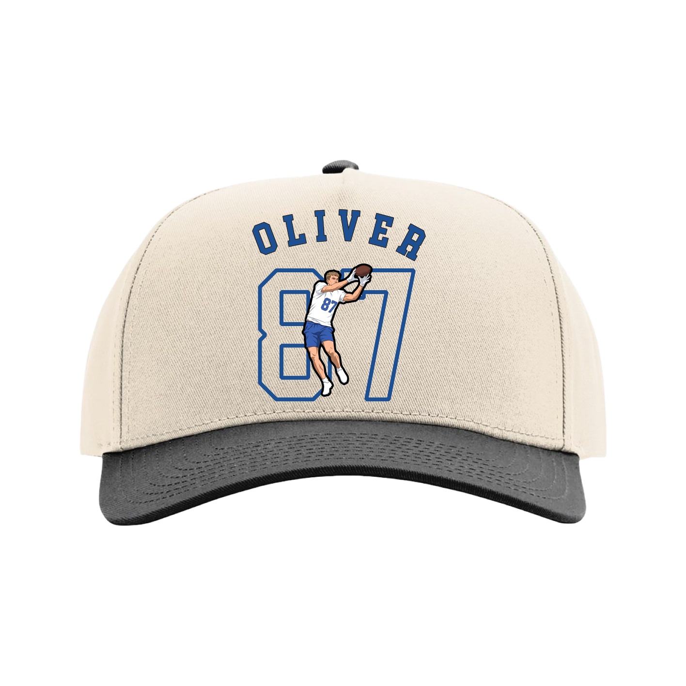 Full Fabric Five-Panel Champ Cap
