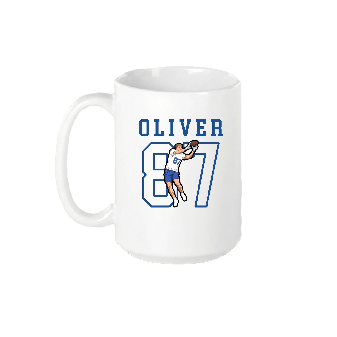 15oz Coffee Mug — Shirsey in White