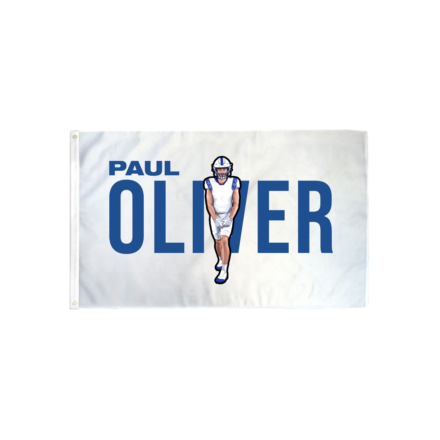 3x5 Flag — Player Name in Classic