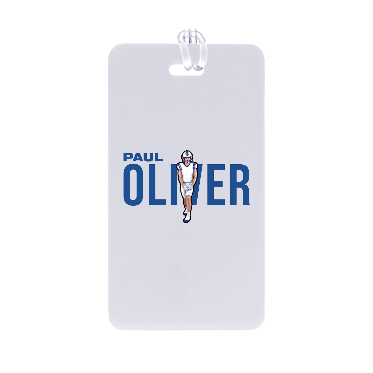 Bag Tag — Player Name in Classic