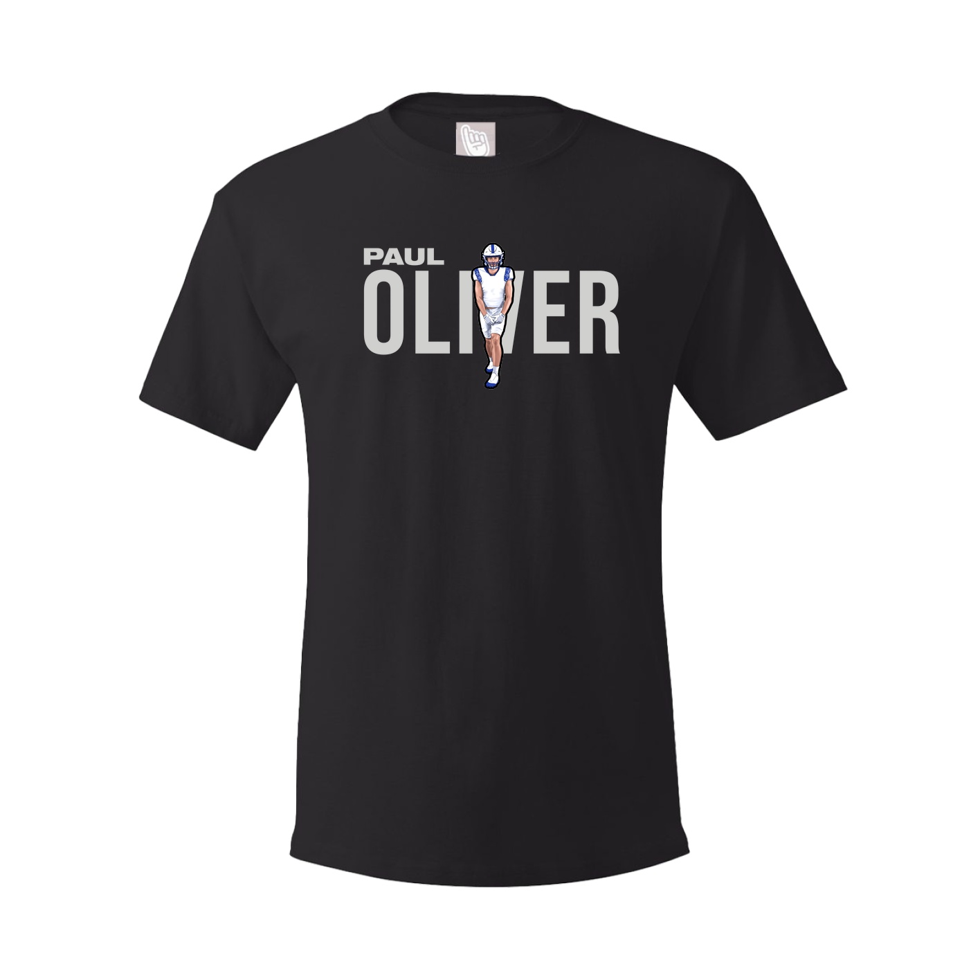 Youth Tee — Player Name in Black