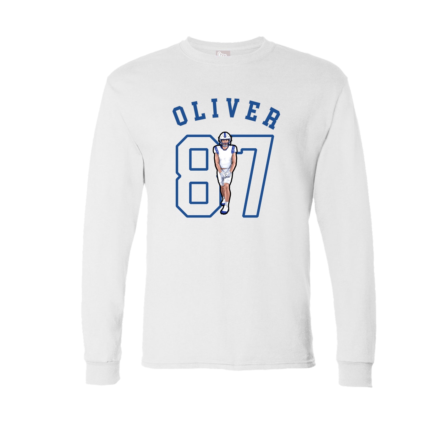 Long Sleeve Tee — Shirsey Arch in White