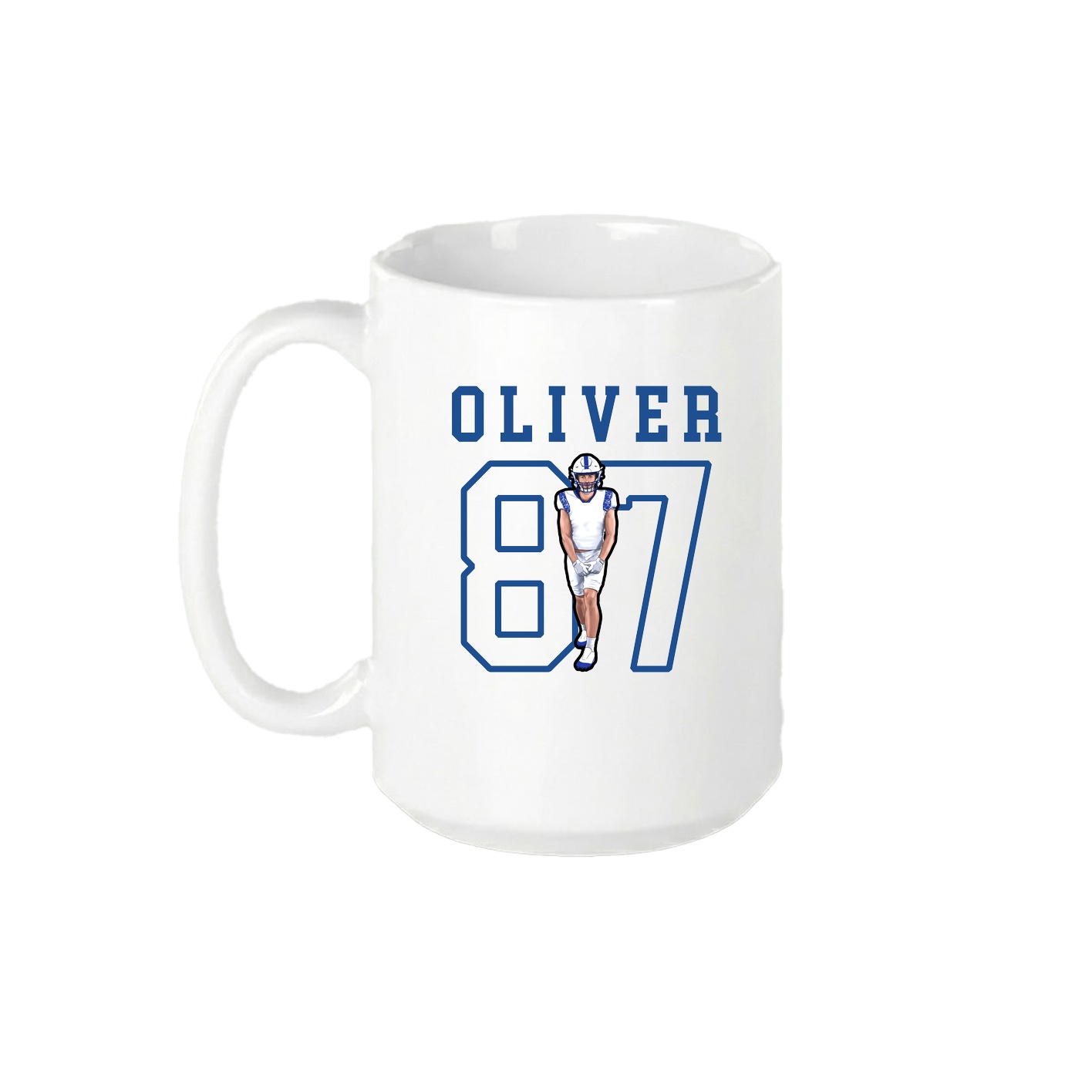 15oz Coffee Mug — Shirsey in White