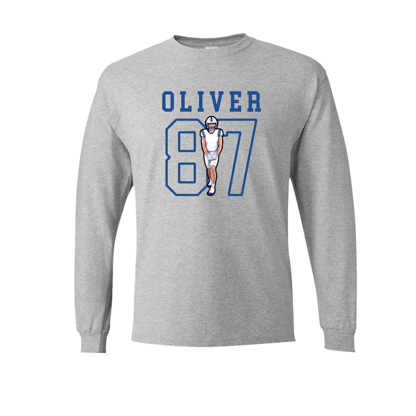 Long Sleeve Tee — Shirsey in Grey