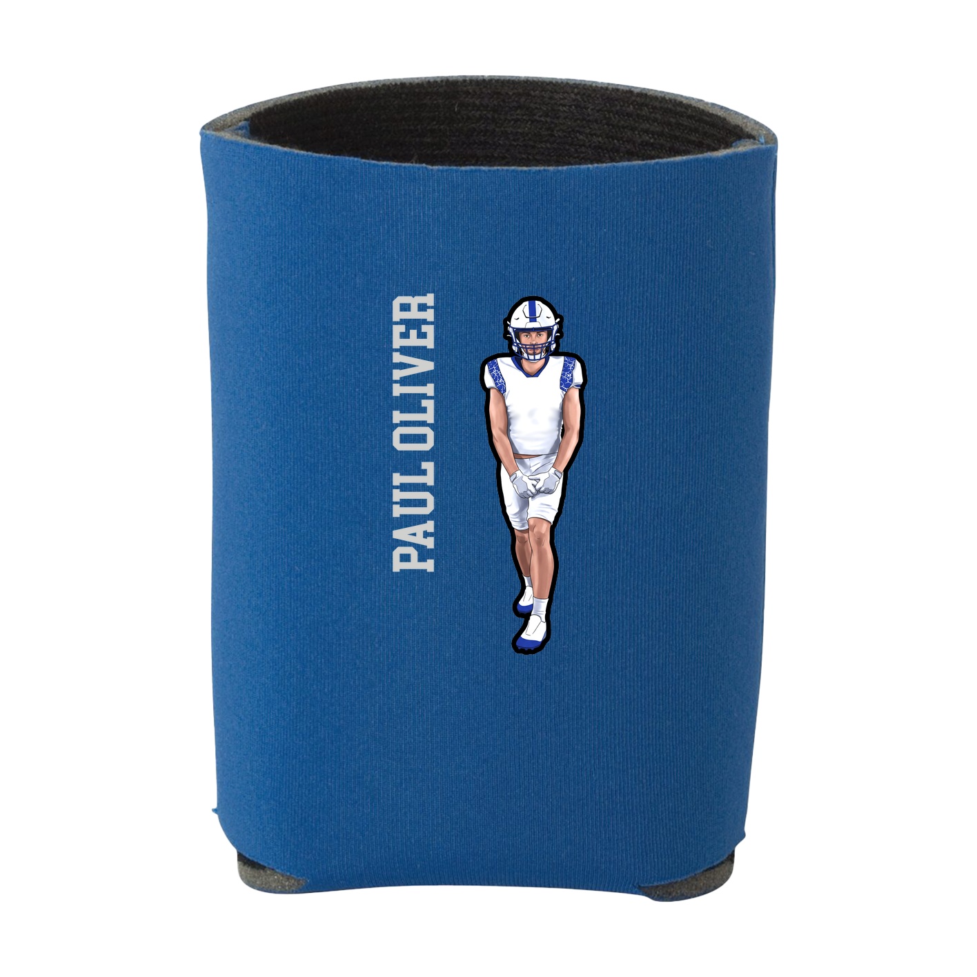 Can Holder — Name Vertical in Royal