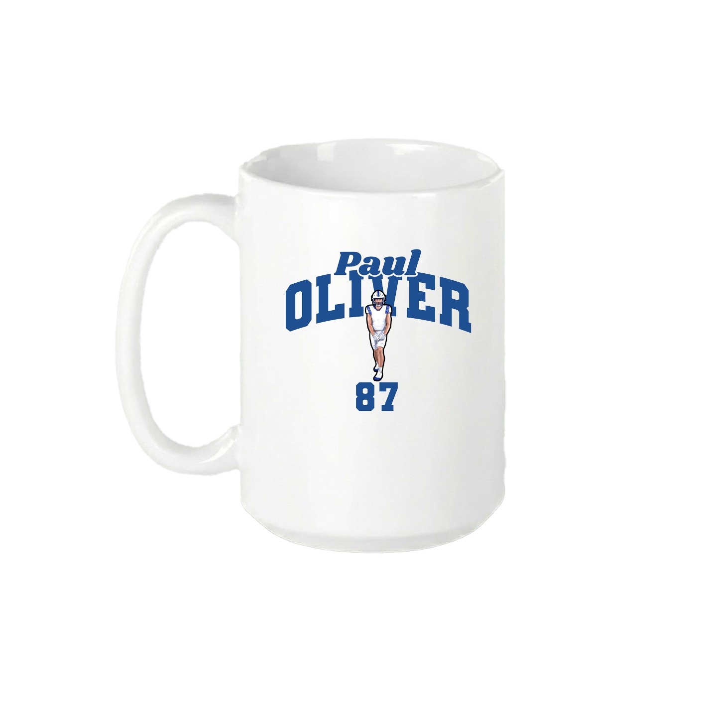 15oz Coffee Mug — Signature Arch in White