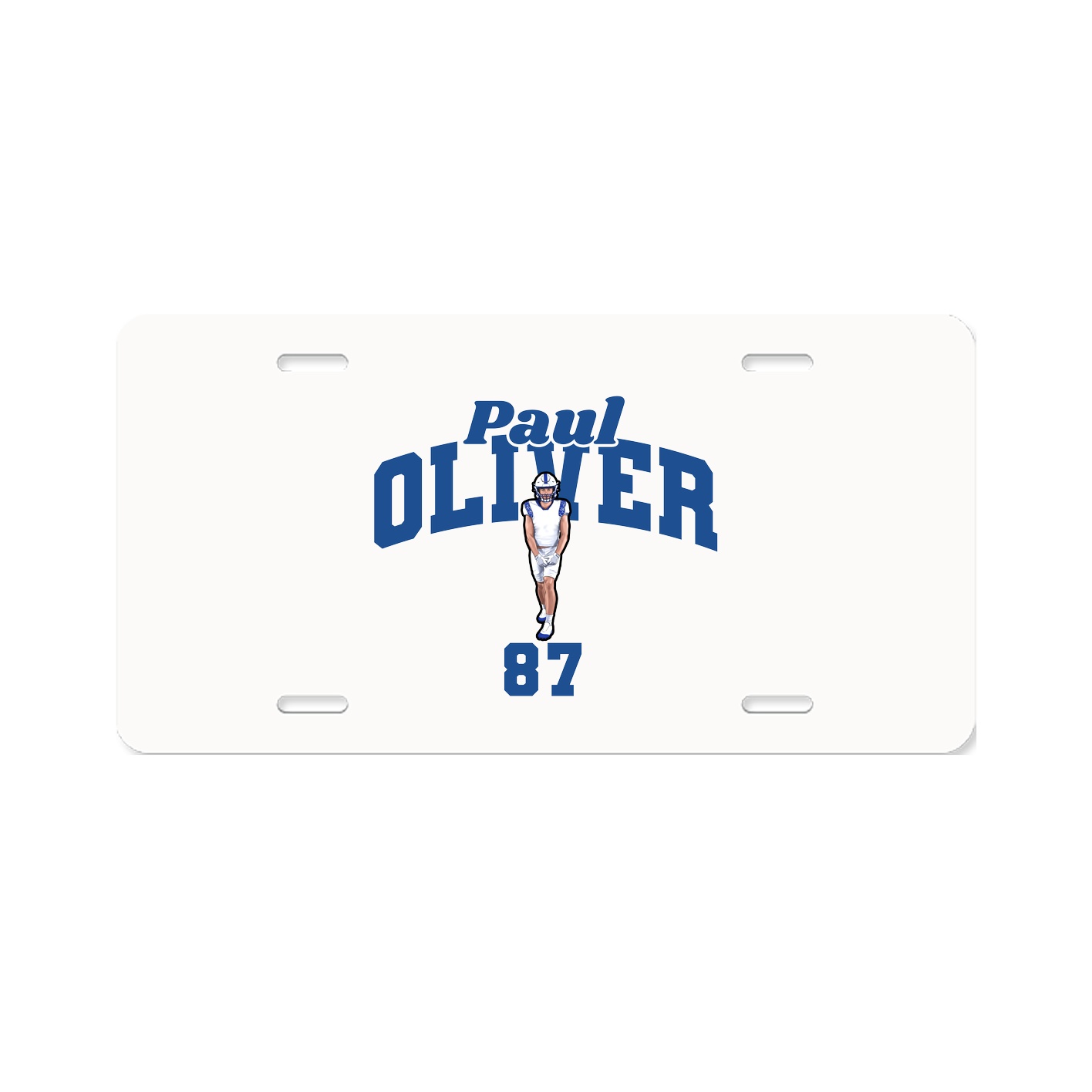 License Plate — Signature Arch in Classic