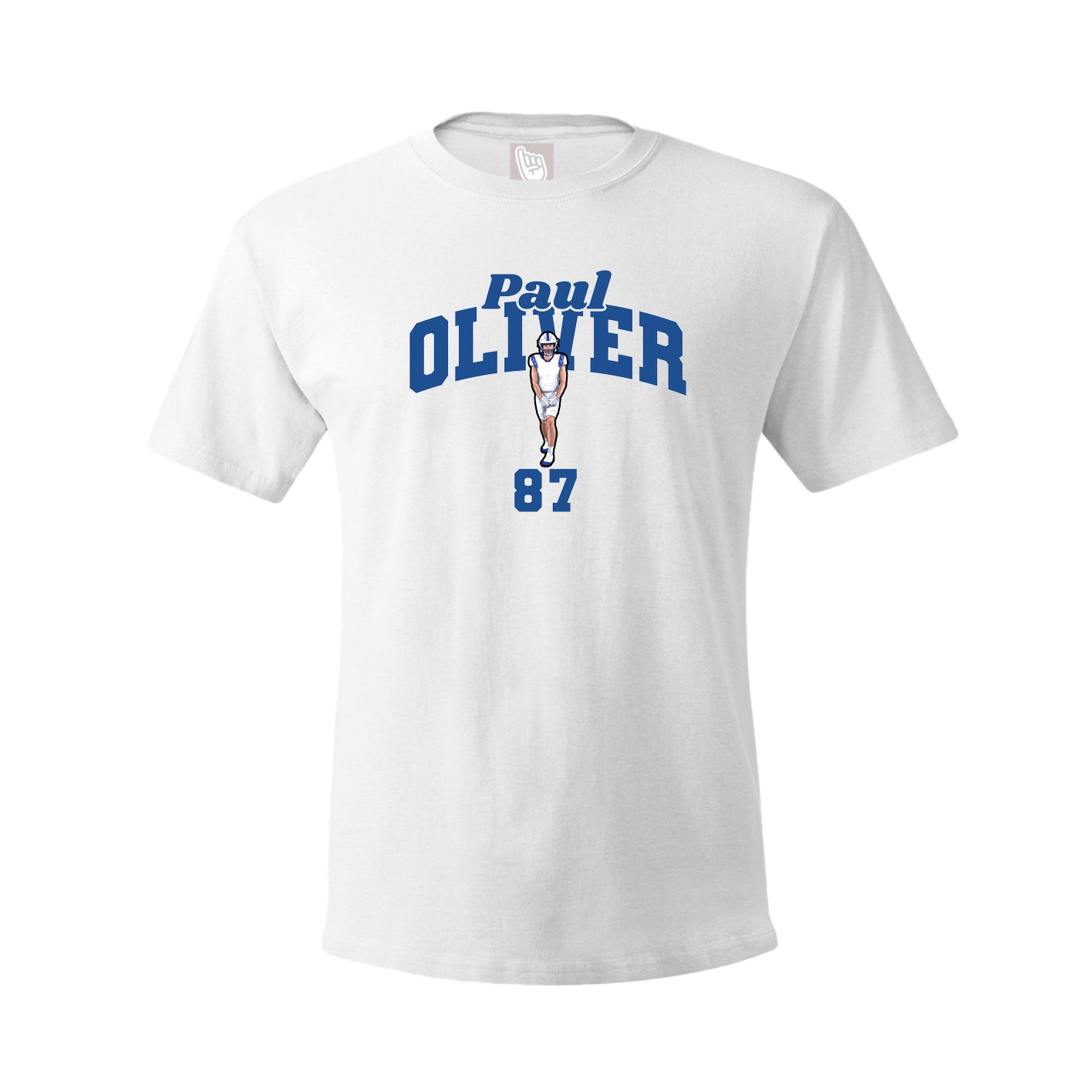 Youth Tee — Signature Arch in White
