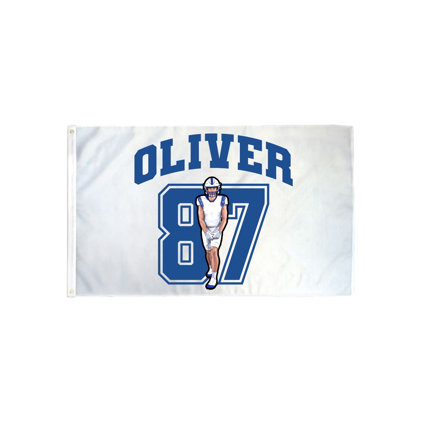 3x5 Flag — Number in Classic