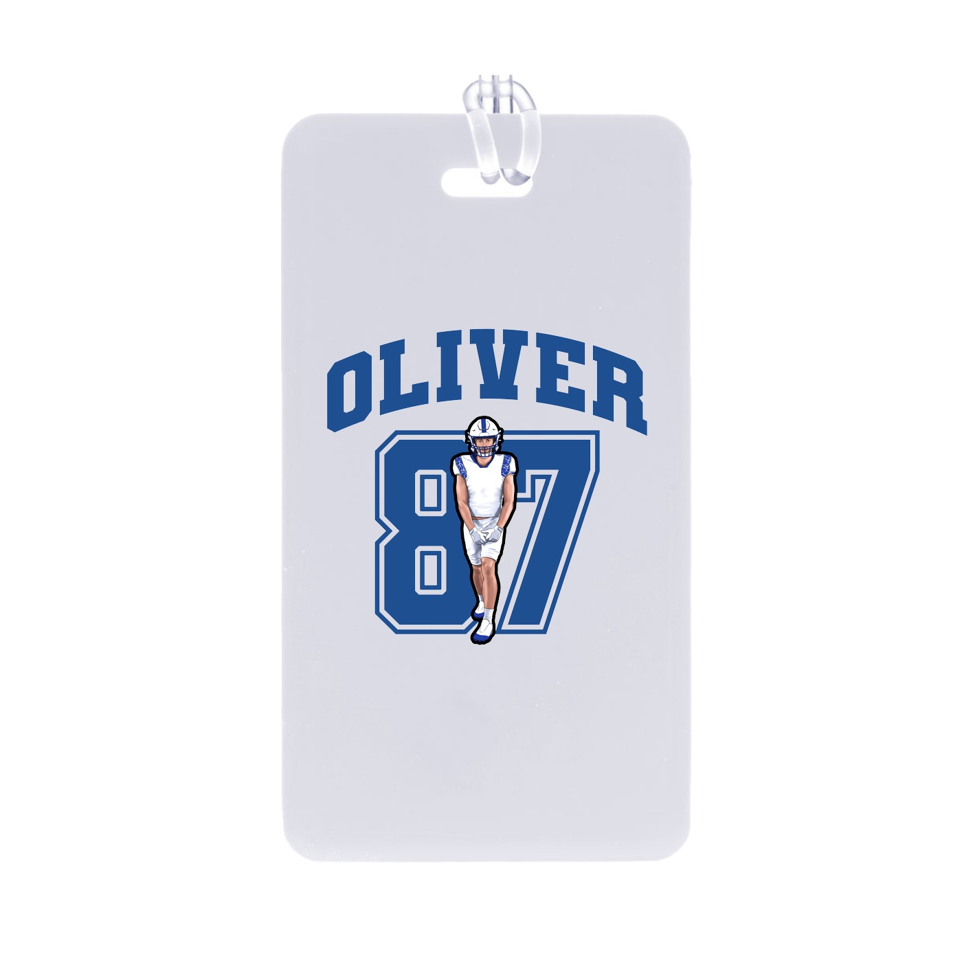 Bag Tag — Number in Classic
