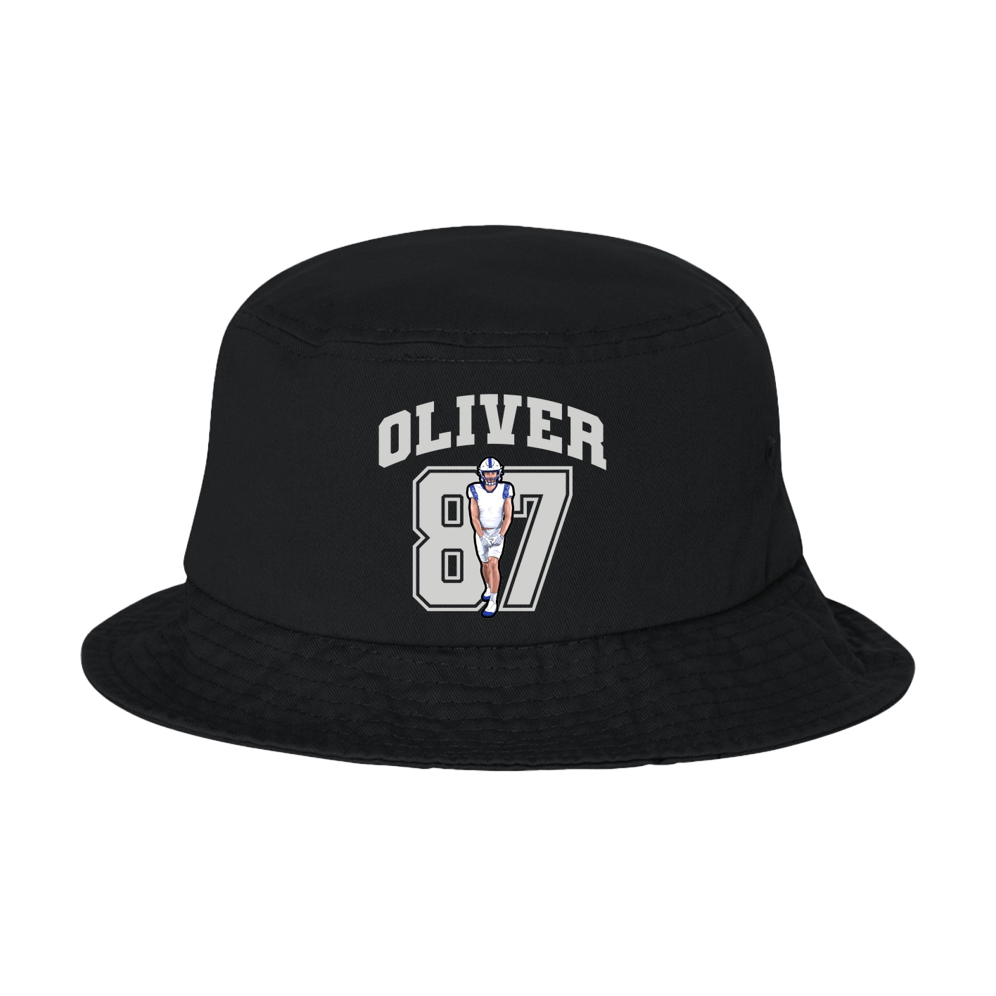Bucket Cap — Number in Black