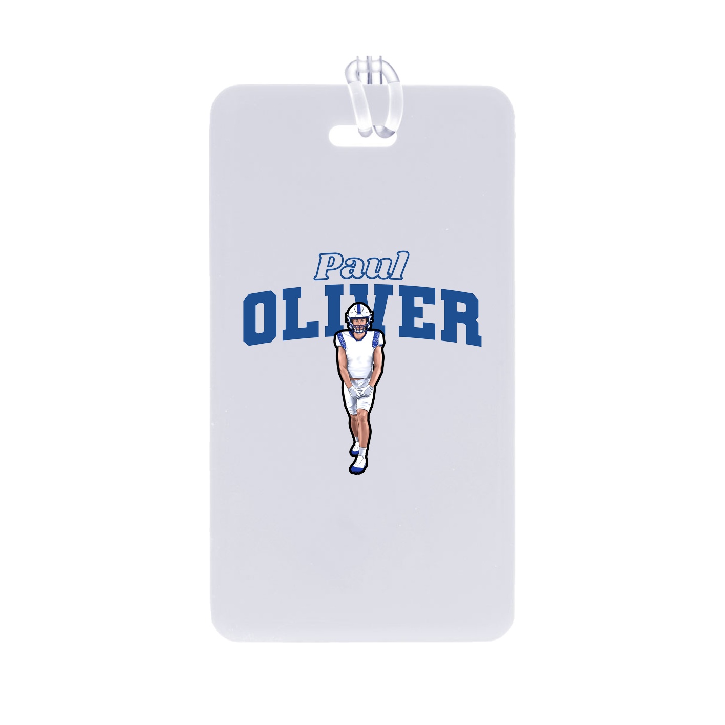 Bag Tag — Name Arch in Classic