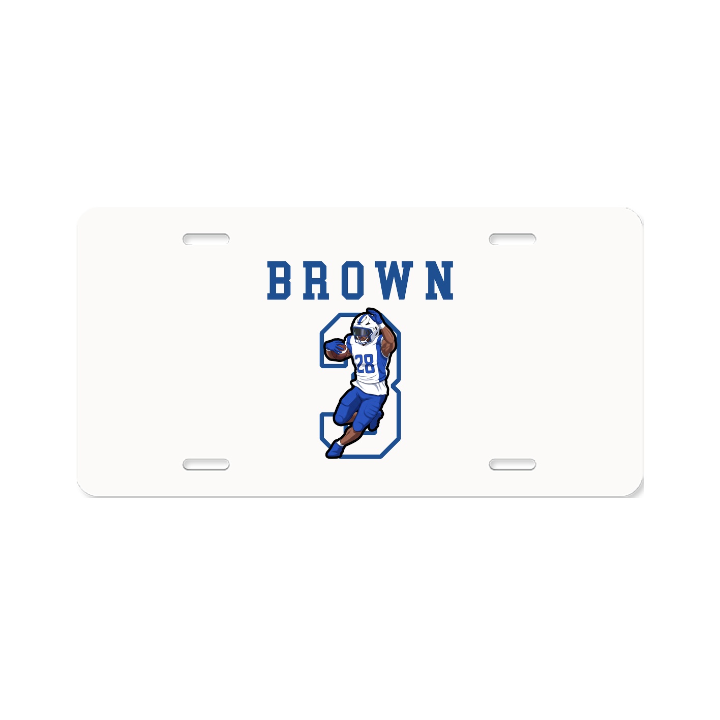 License Plate — Shirsey in Classic