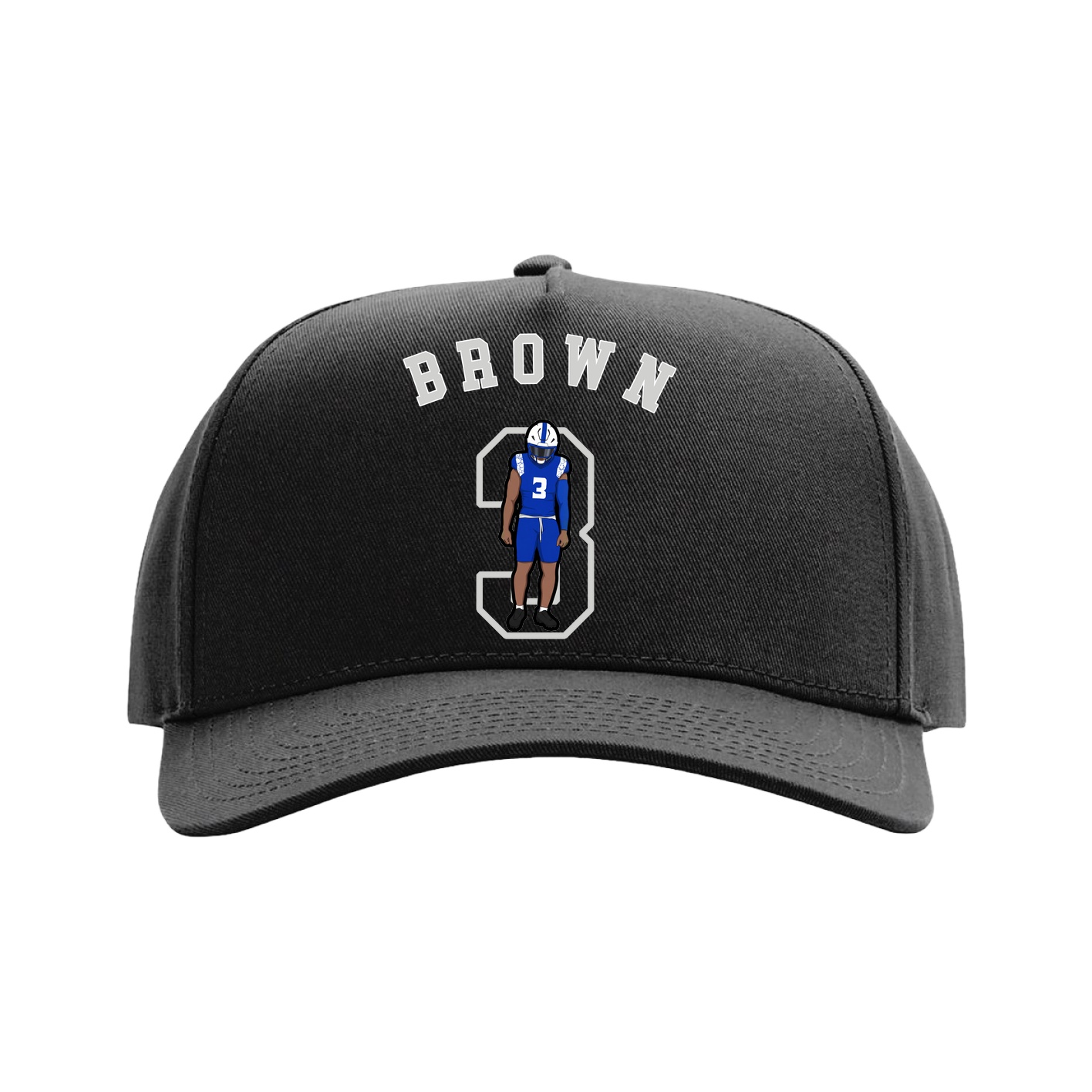Full Fabric Five-Panel Champ Cap