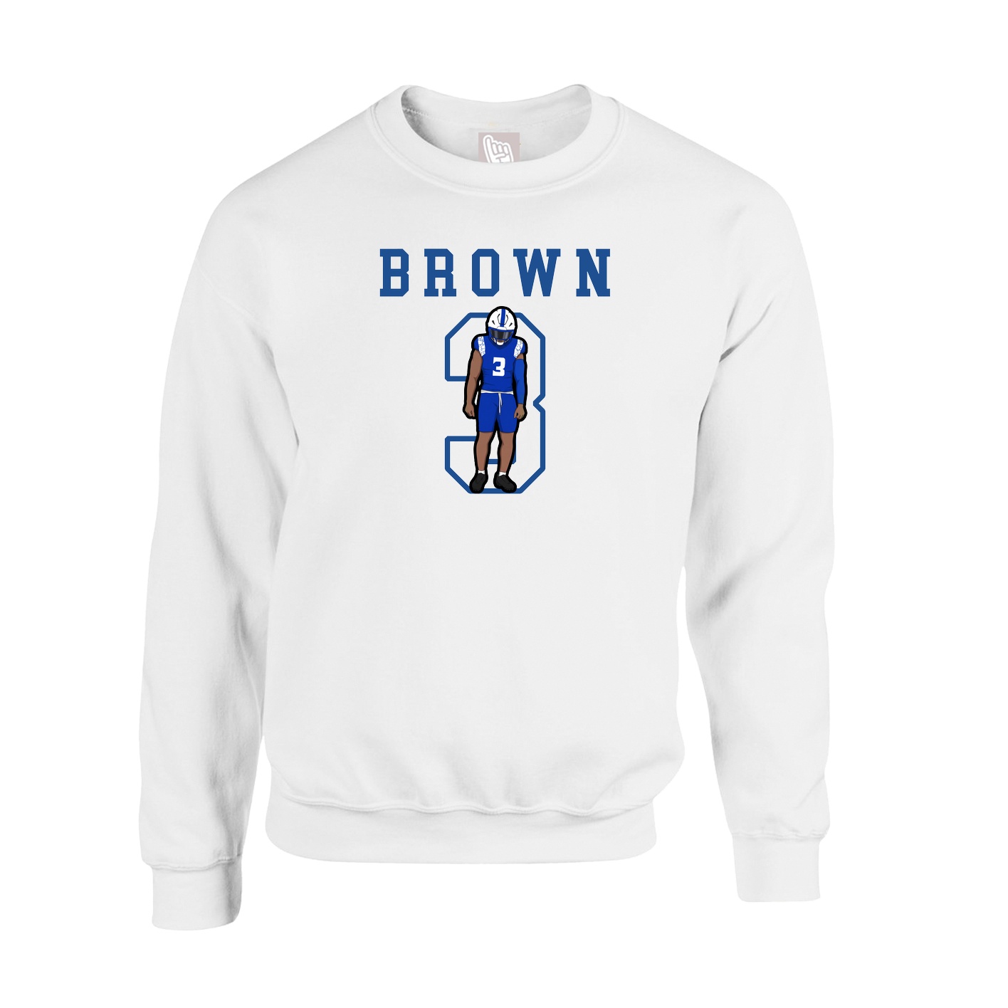 Fleece Crew — Shirsey in White
