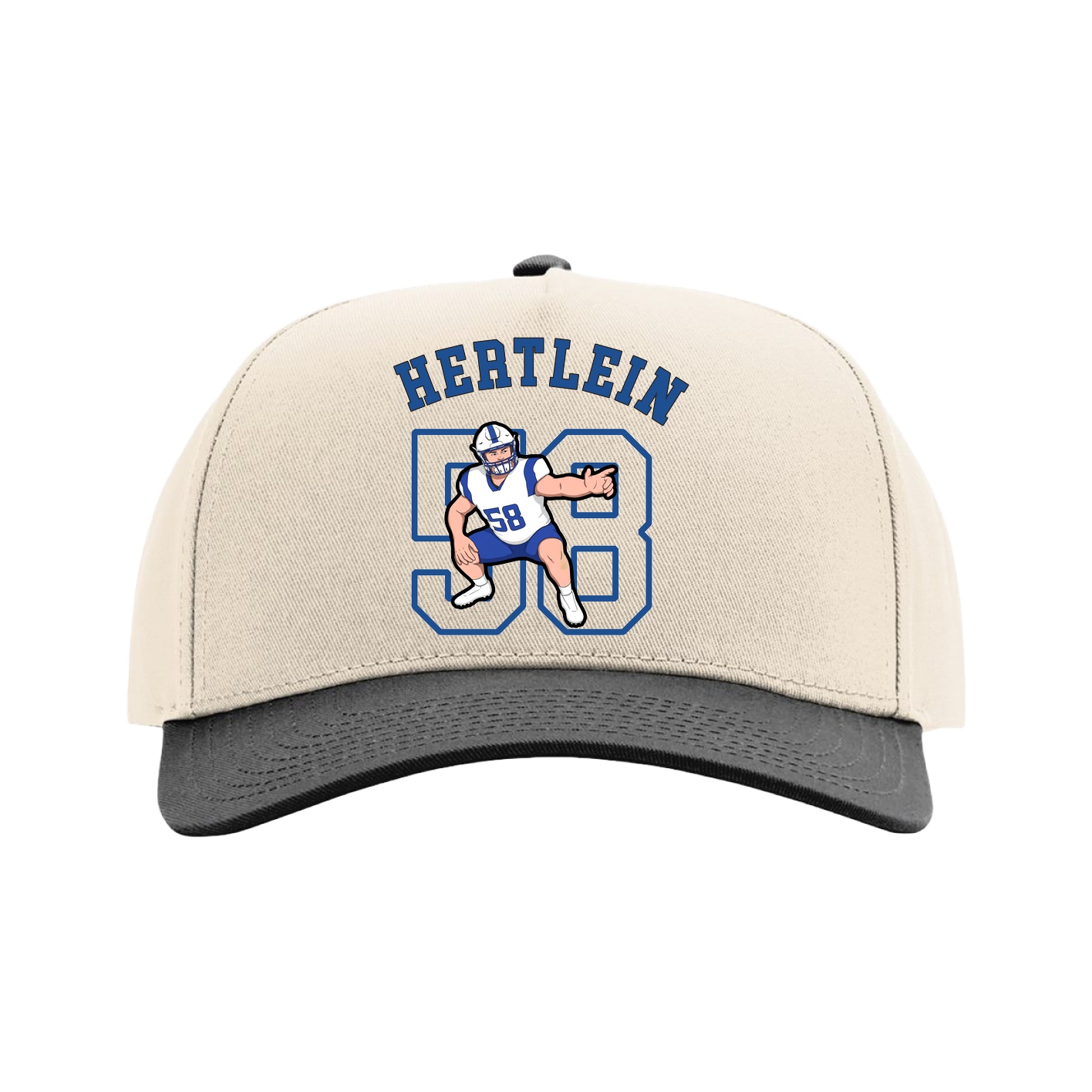 Full Fabric Five-Panel Champ Cap