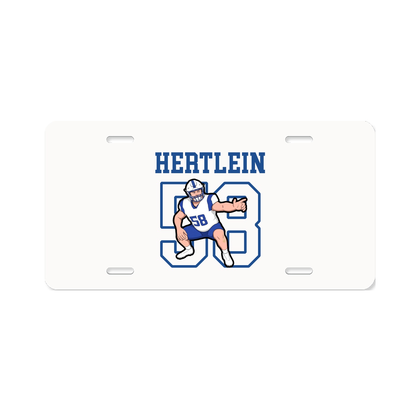 License Plate — Shirsey in Classic
