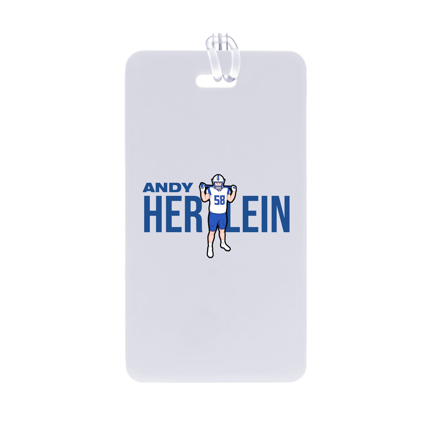 Bag Tag — Player Name in Classic