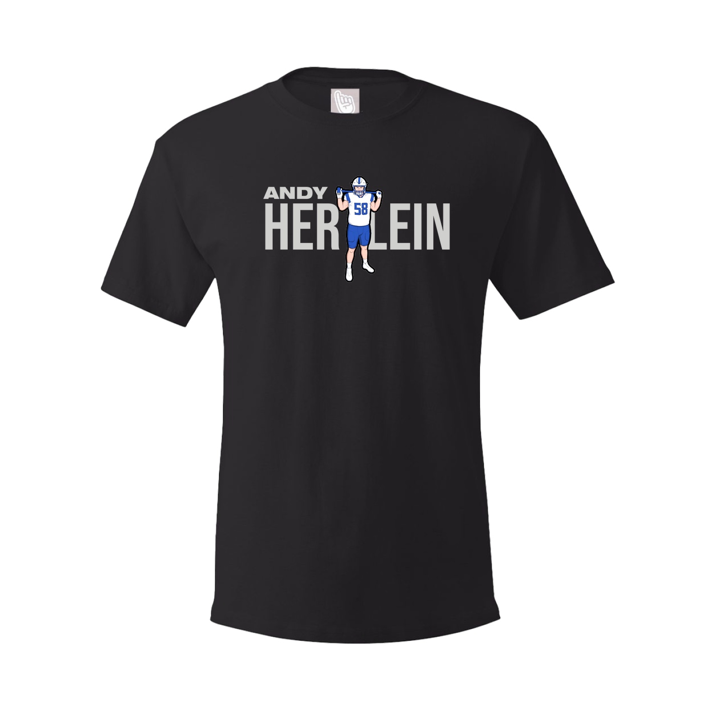 Youth Tee — Player Name in Black