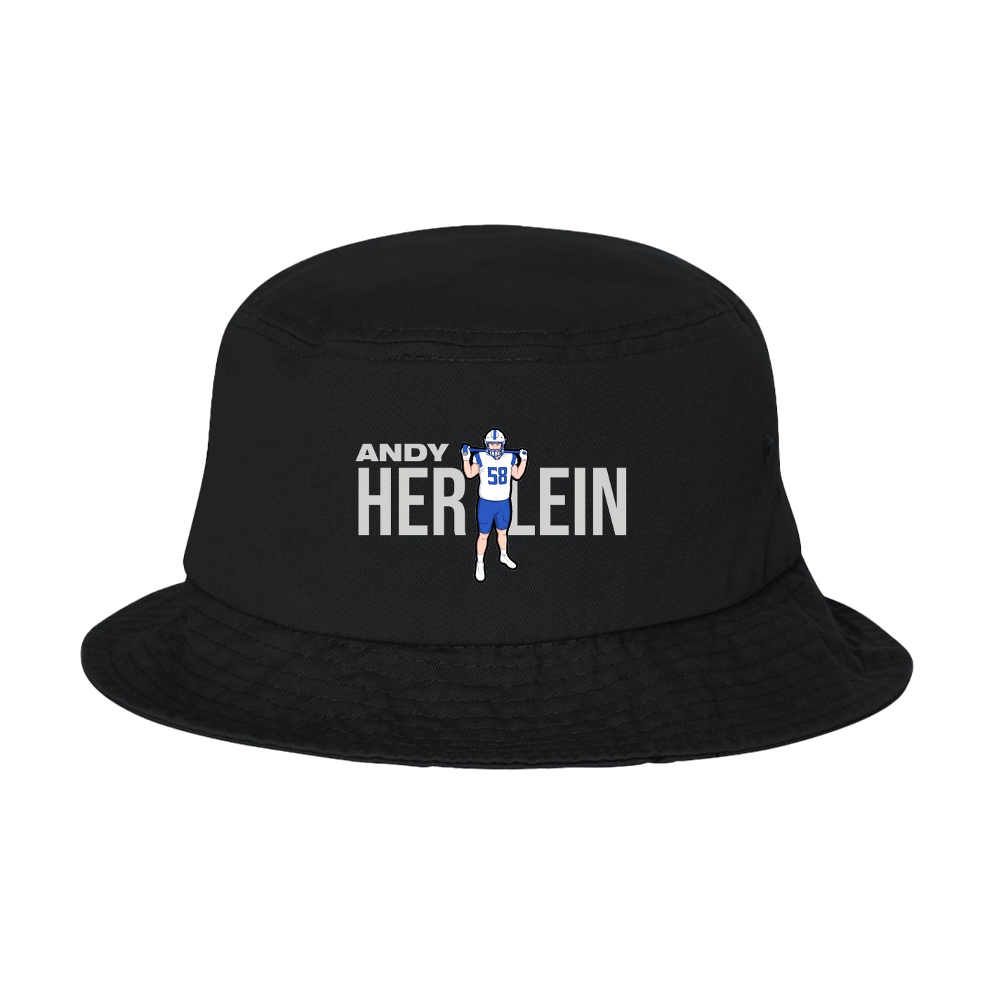 Bucket Cap — Player Name in Black