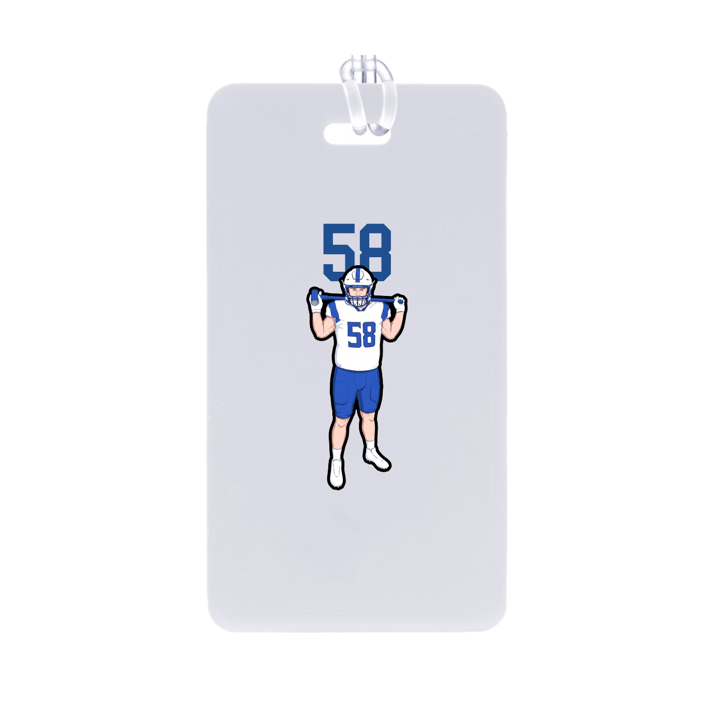 Bag Tag — Number Top in Classic