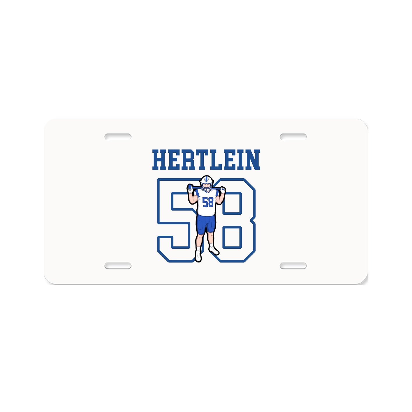 License Plate — Shirsey in Classic
