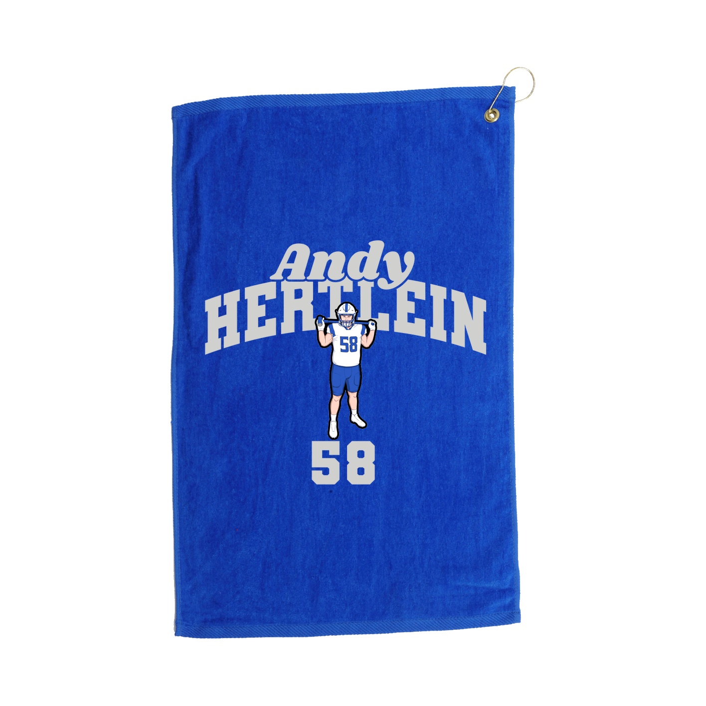 Golf Towel — Signature Arch in Royal