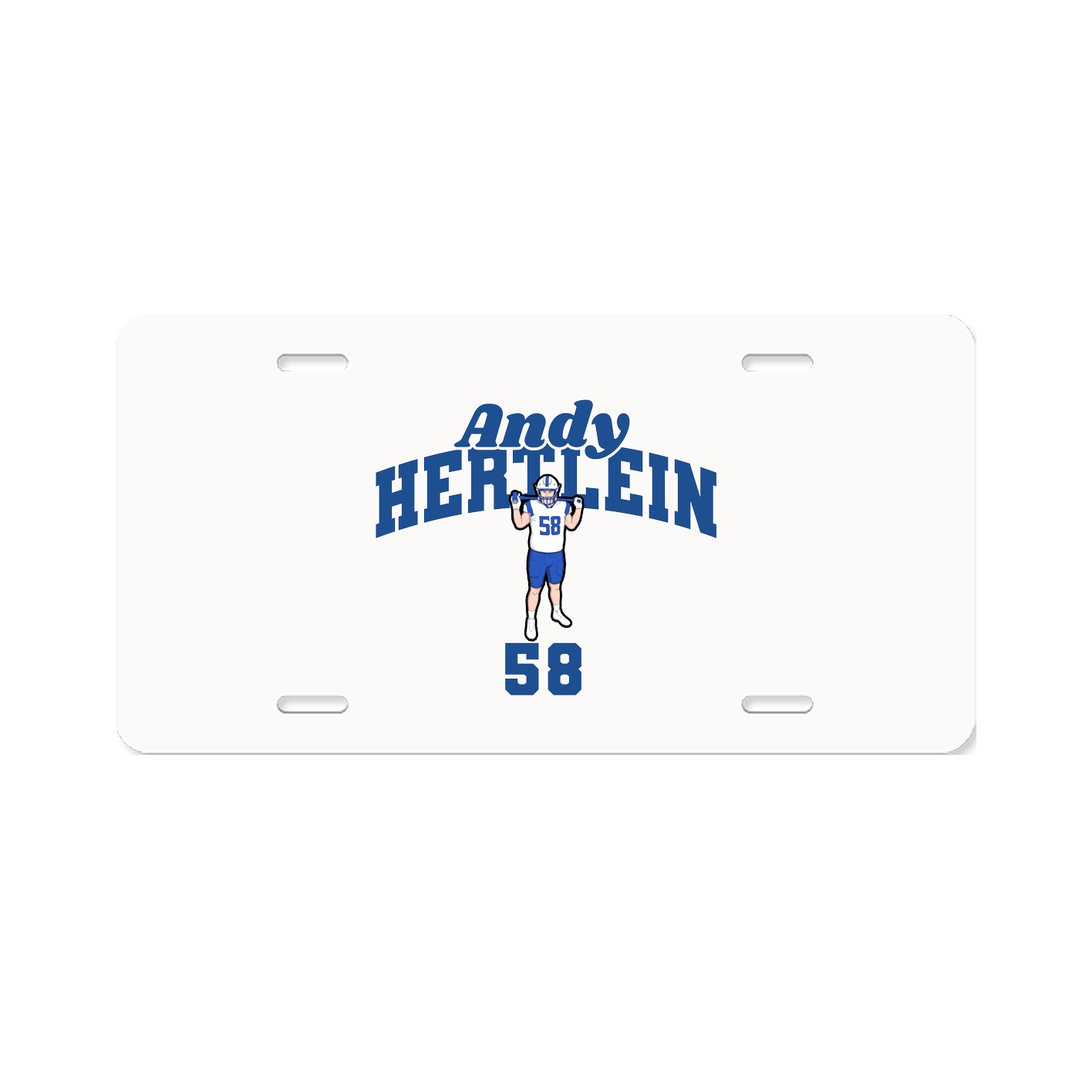 License Plate — Signature Arch in Classic