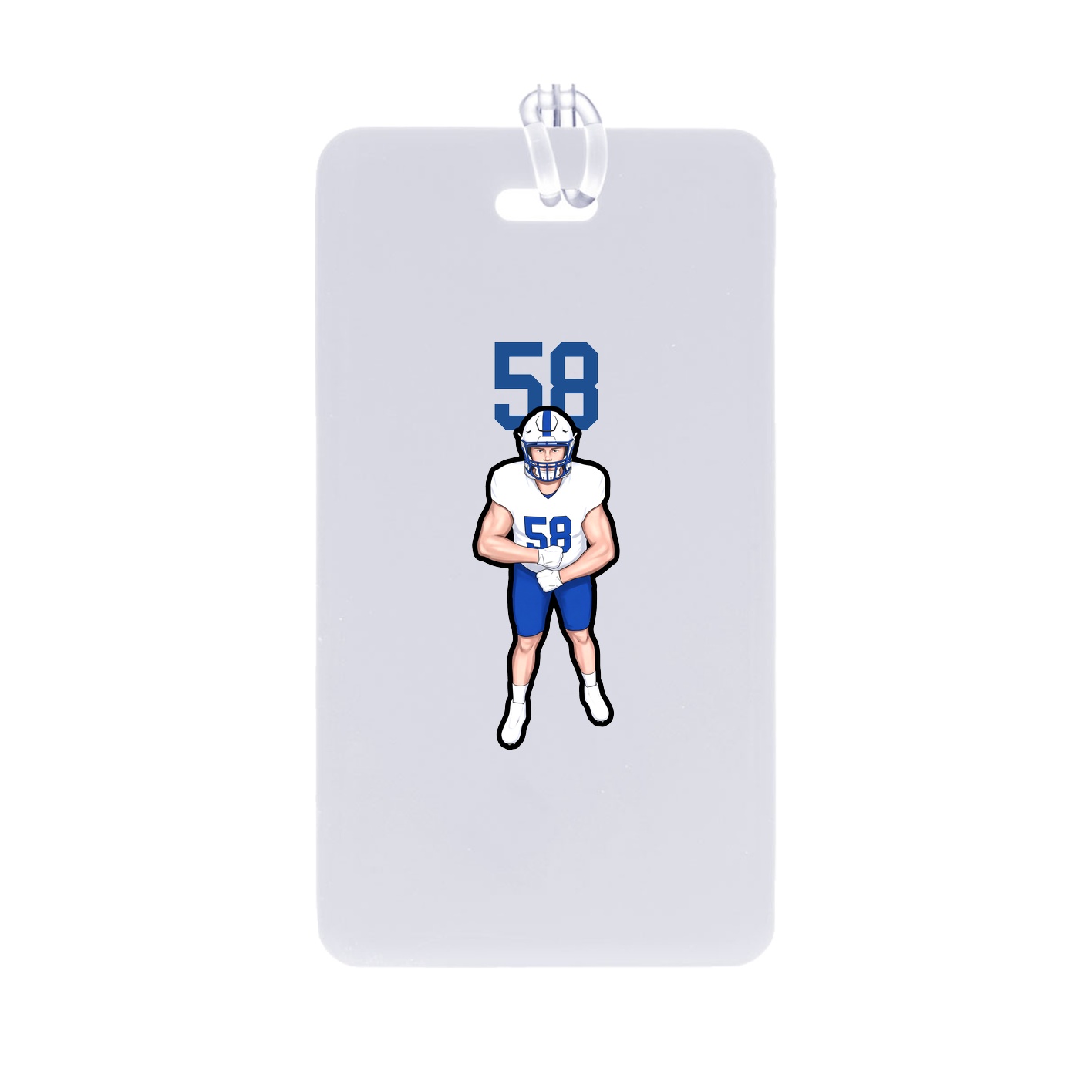 Bag Tag — Number Top in Classic