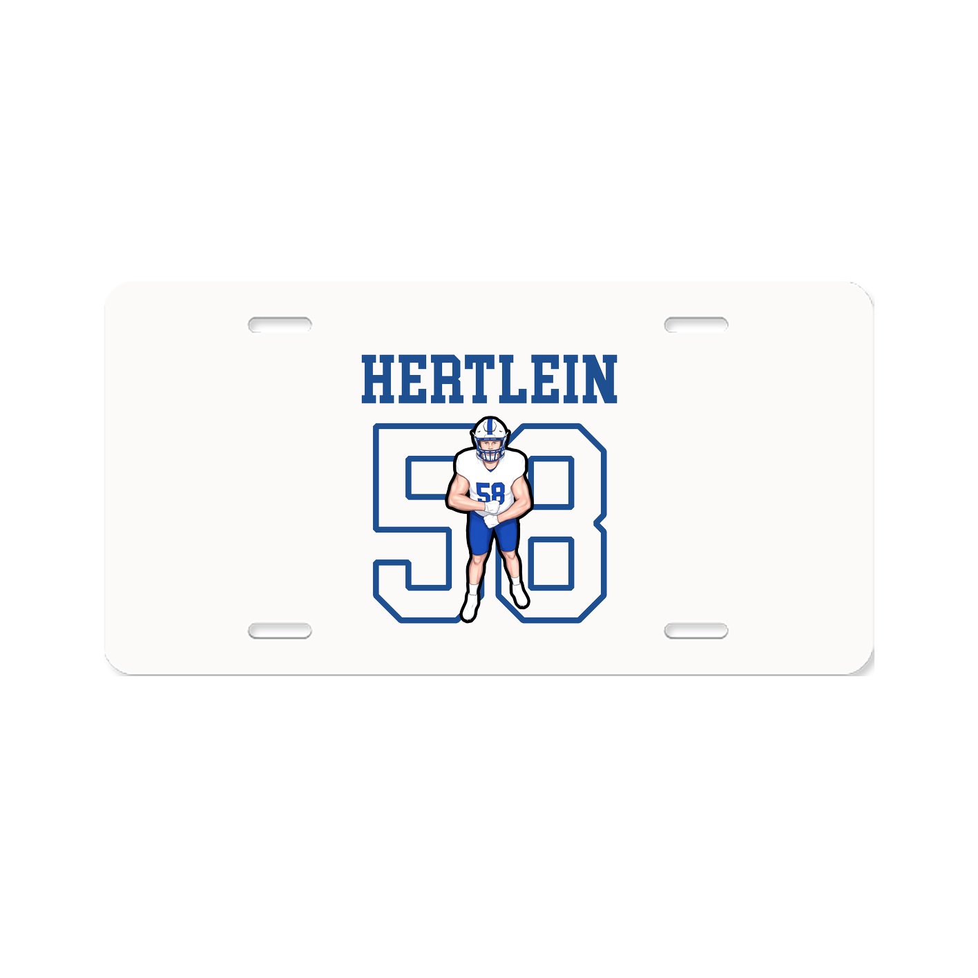 License Plate — Shirsey in Classic