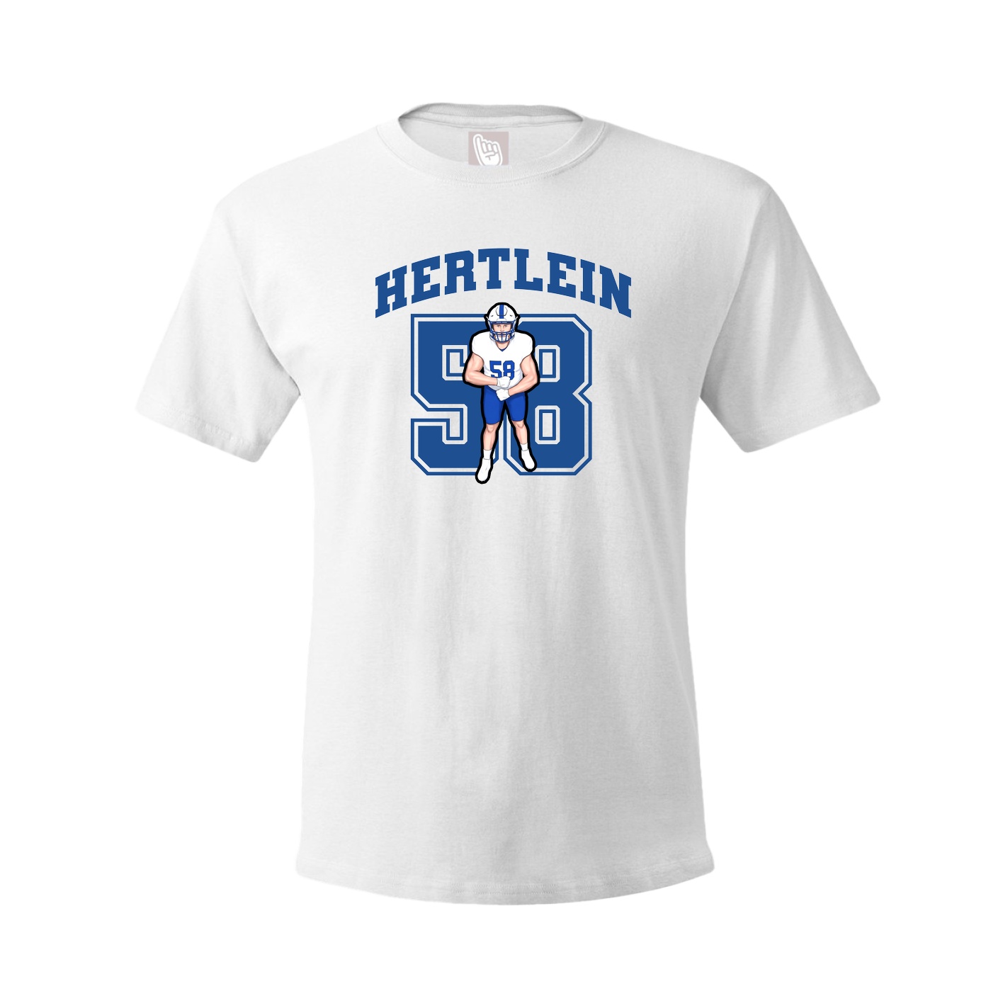 Tee — Number in White
