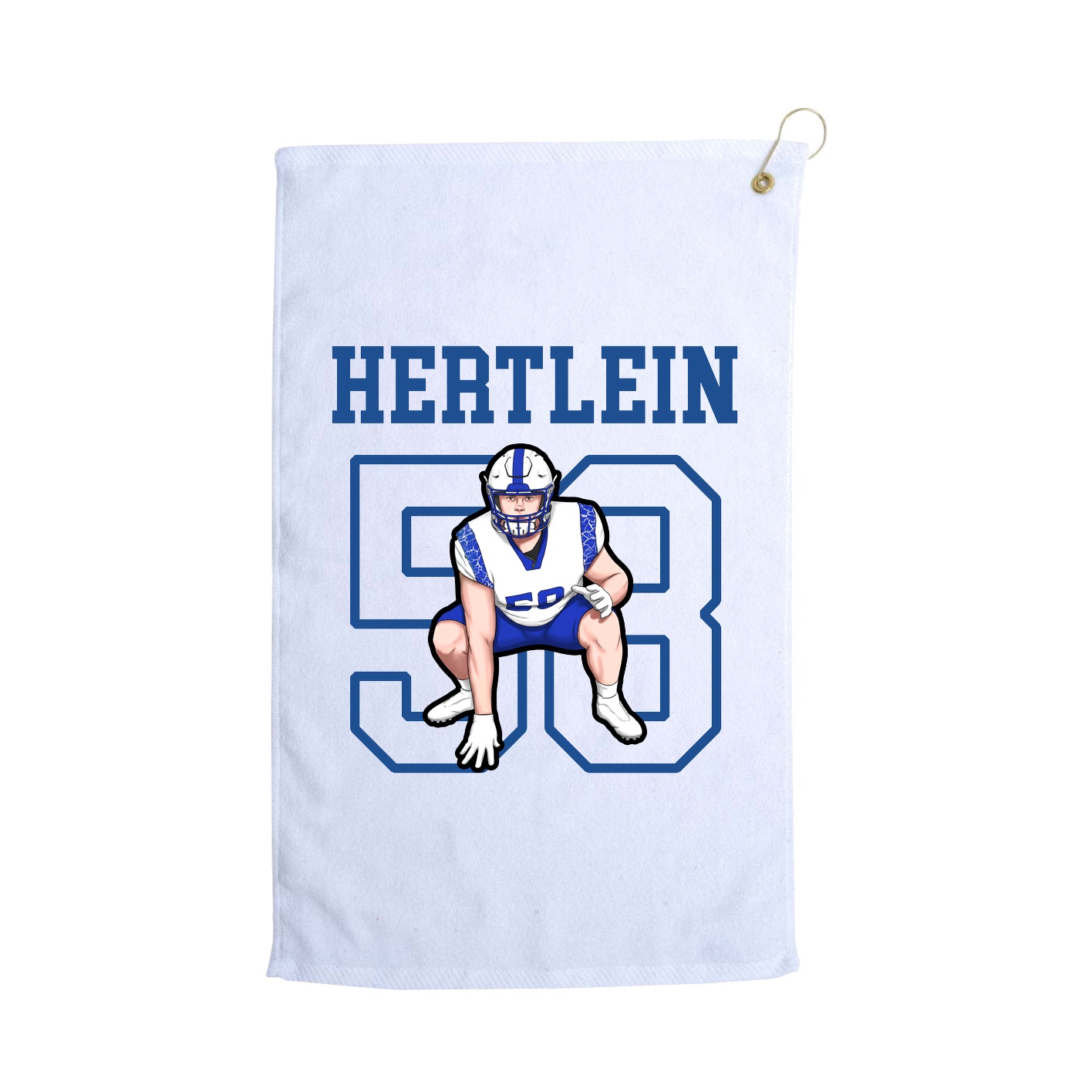 Golf Towel — Shirsey in White