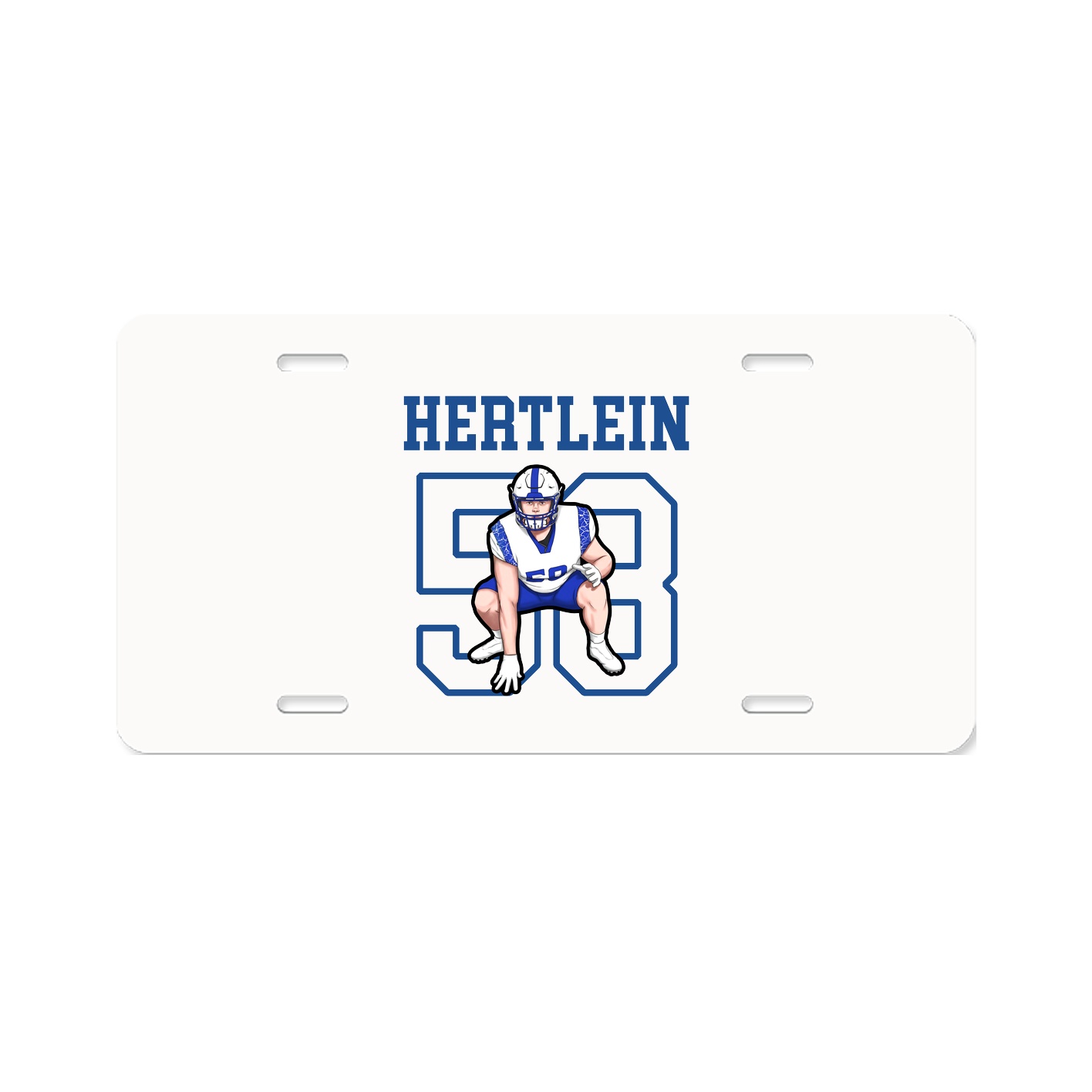 License Plate — Shirsey in Classic