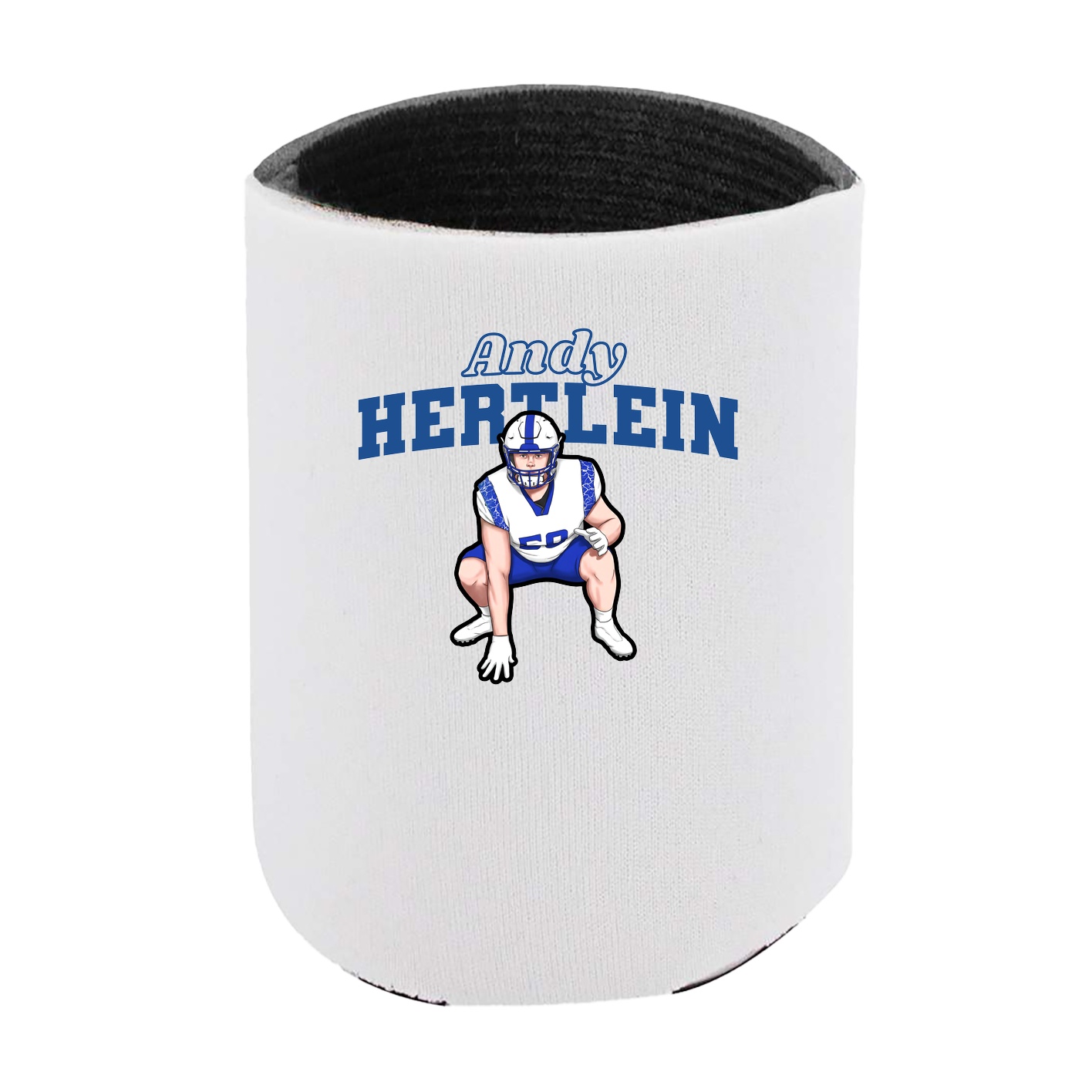 Can Holder — Name Arch in White