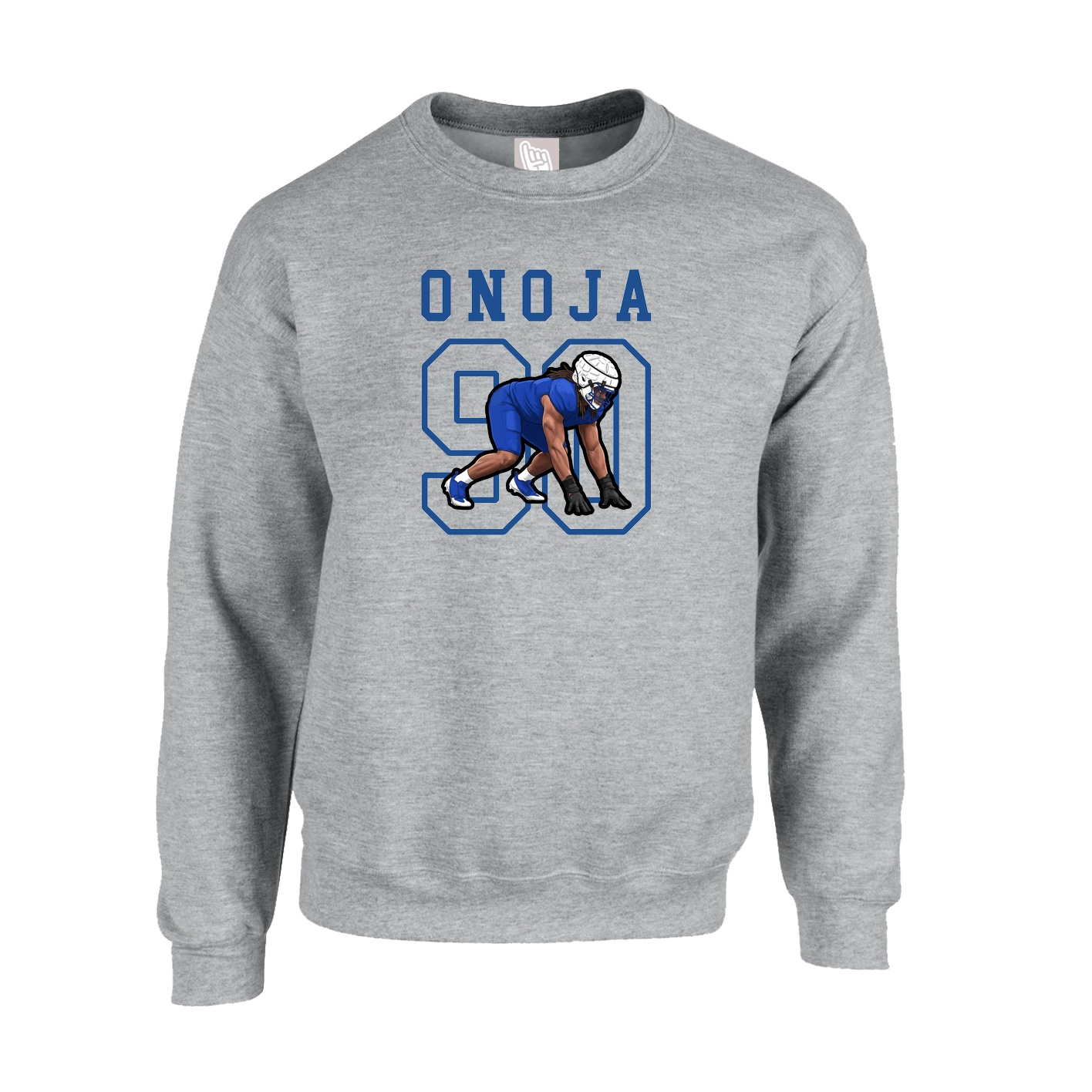 Fleece Crew — Shirsey in Grey
