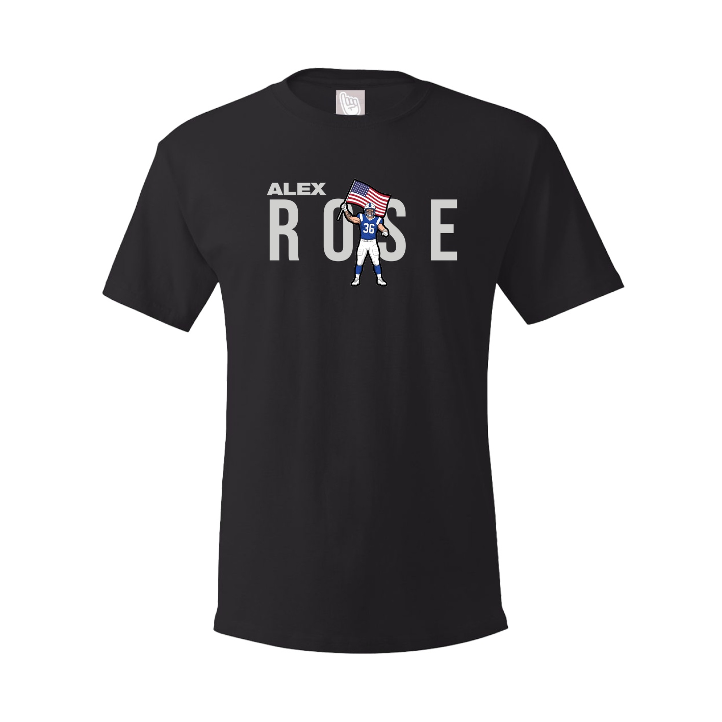 Youth Tee — Player Name in Black
